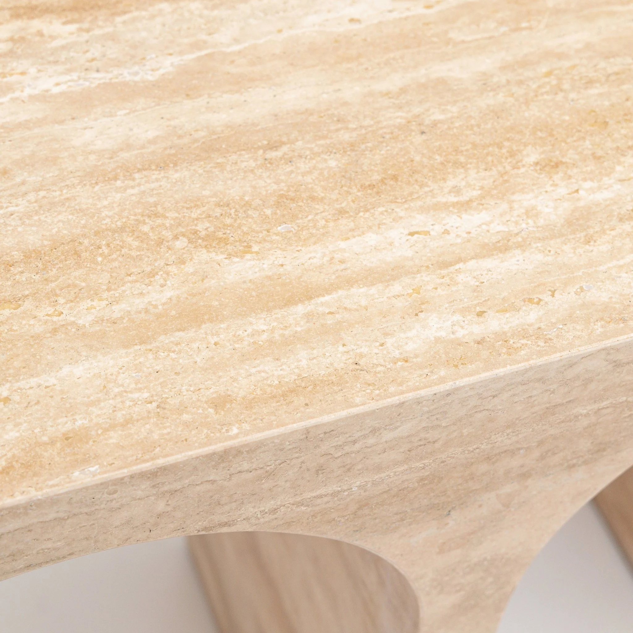 Rialto Console Table - Travertine - Image 9