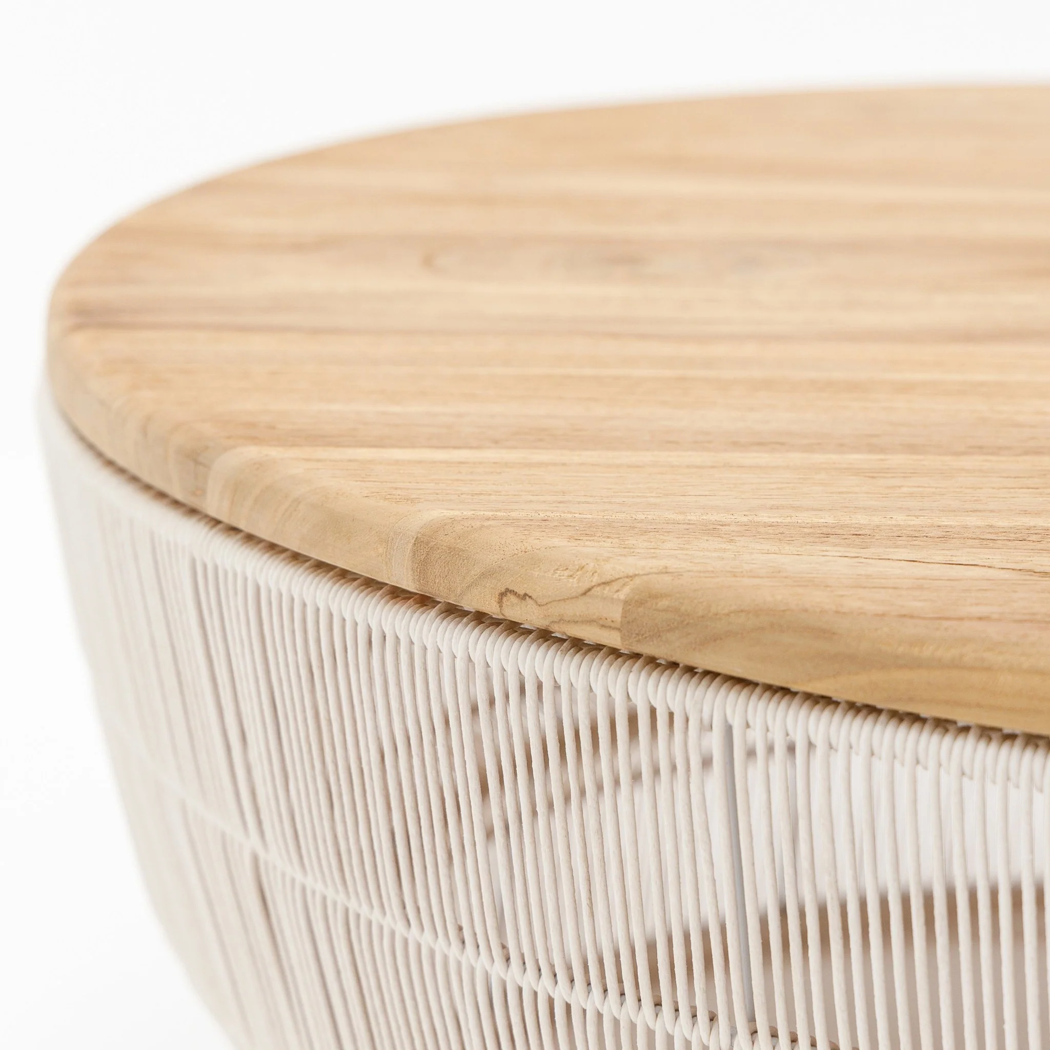 Riviera Coffee Table - Chalk & Honey - Image 5