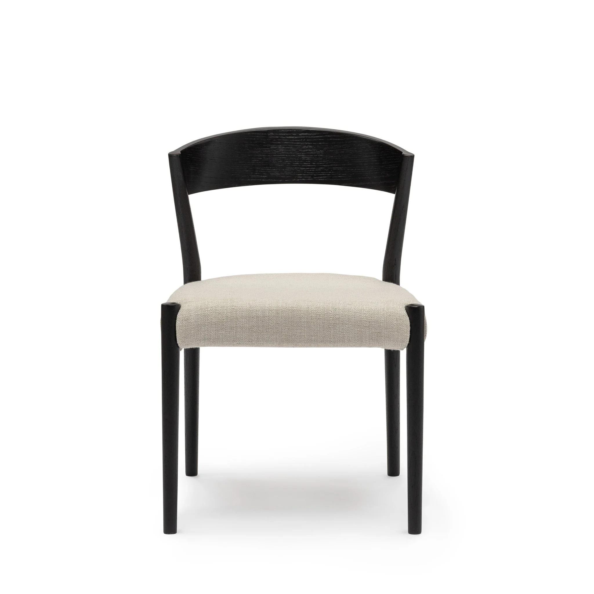 Ronda Chair - Black & Oatmeal - Image 3