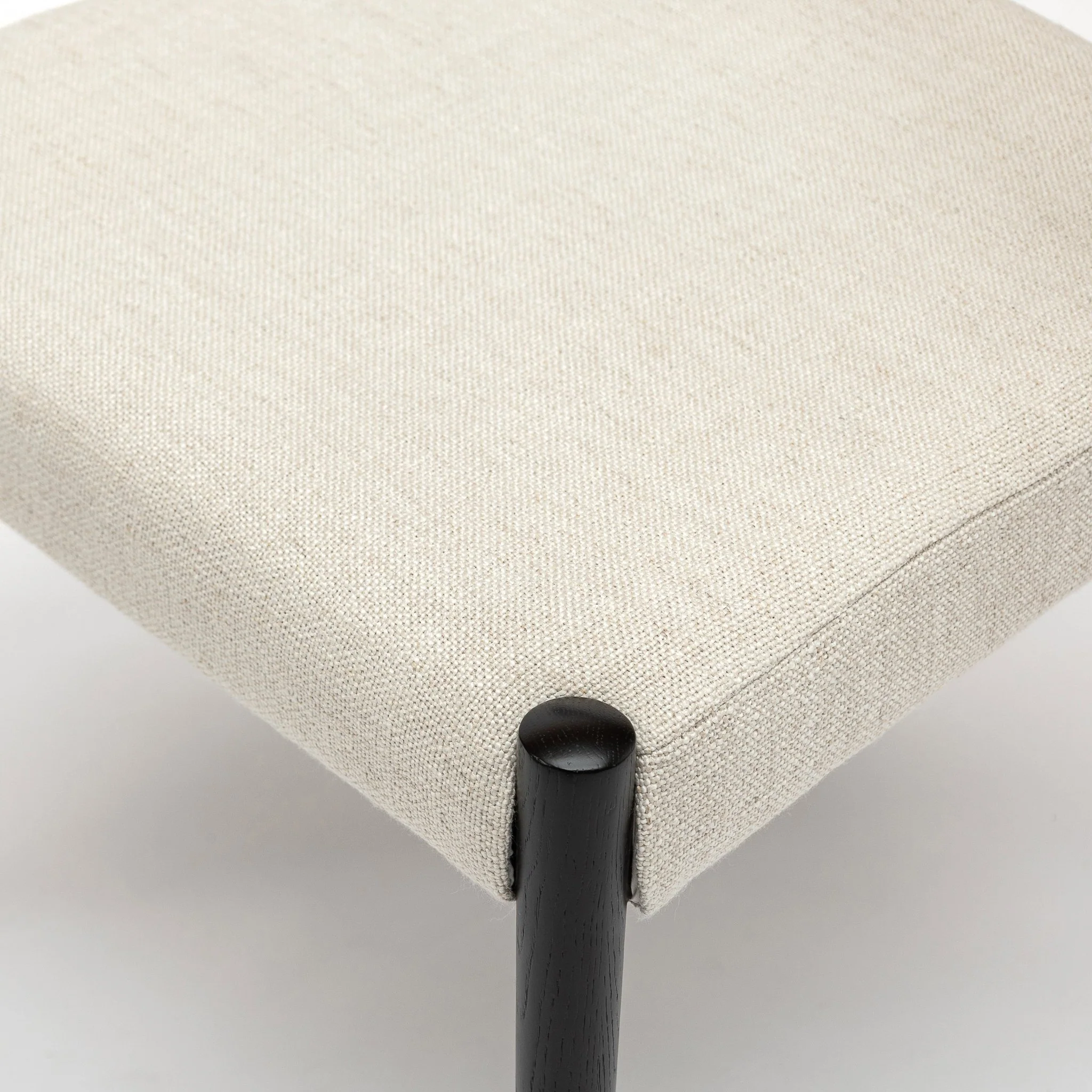 Ronda Chair - Black & Oatmeal - Image 6