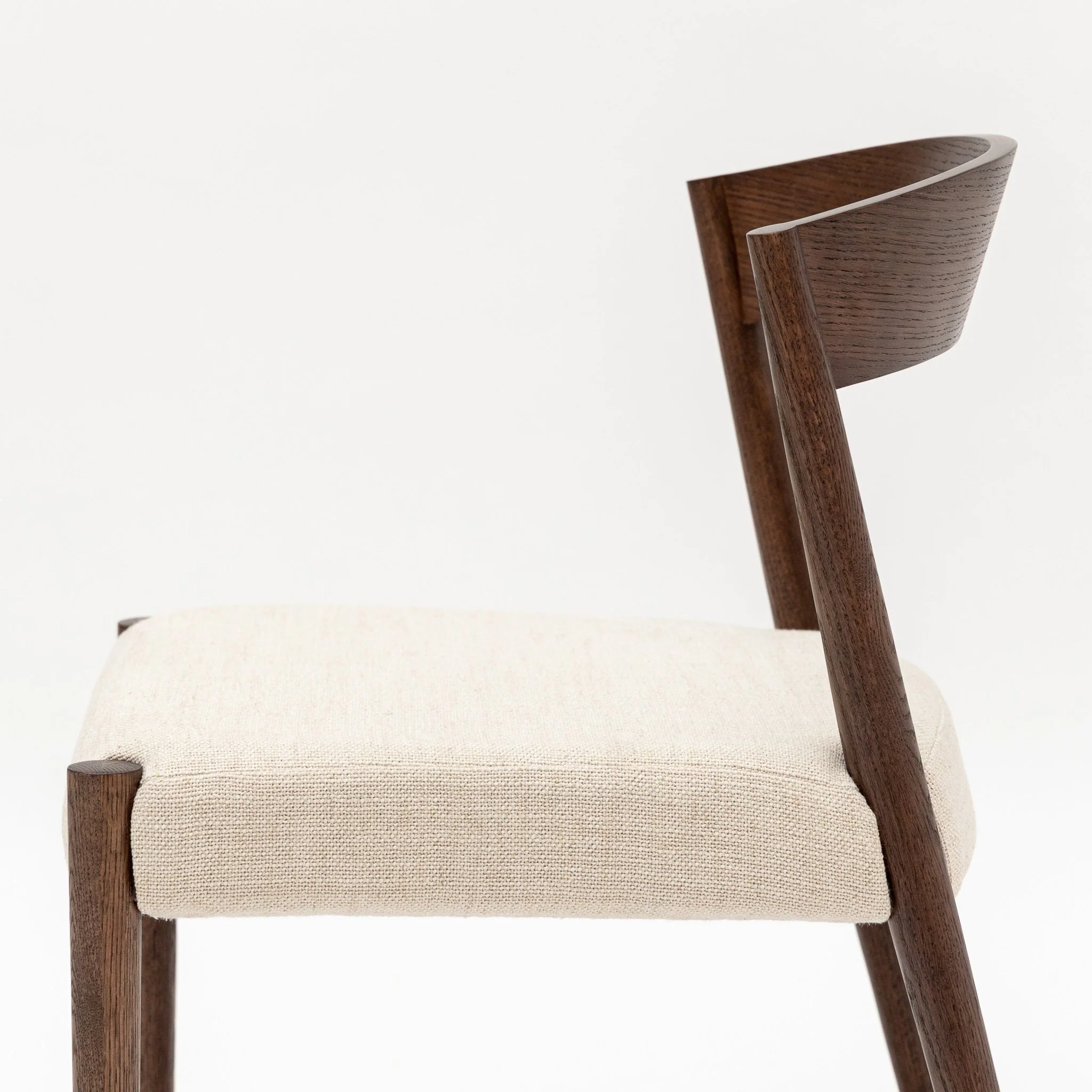 Ronda Chair - Espresso Oak & Oatmeal - Image 12