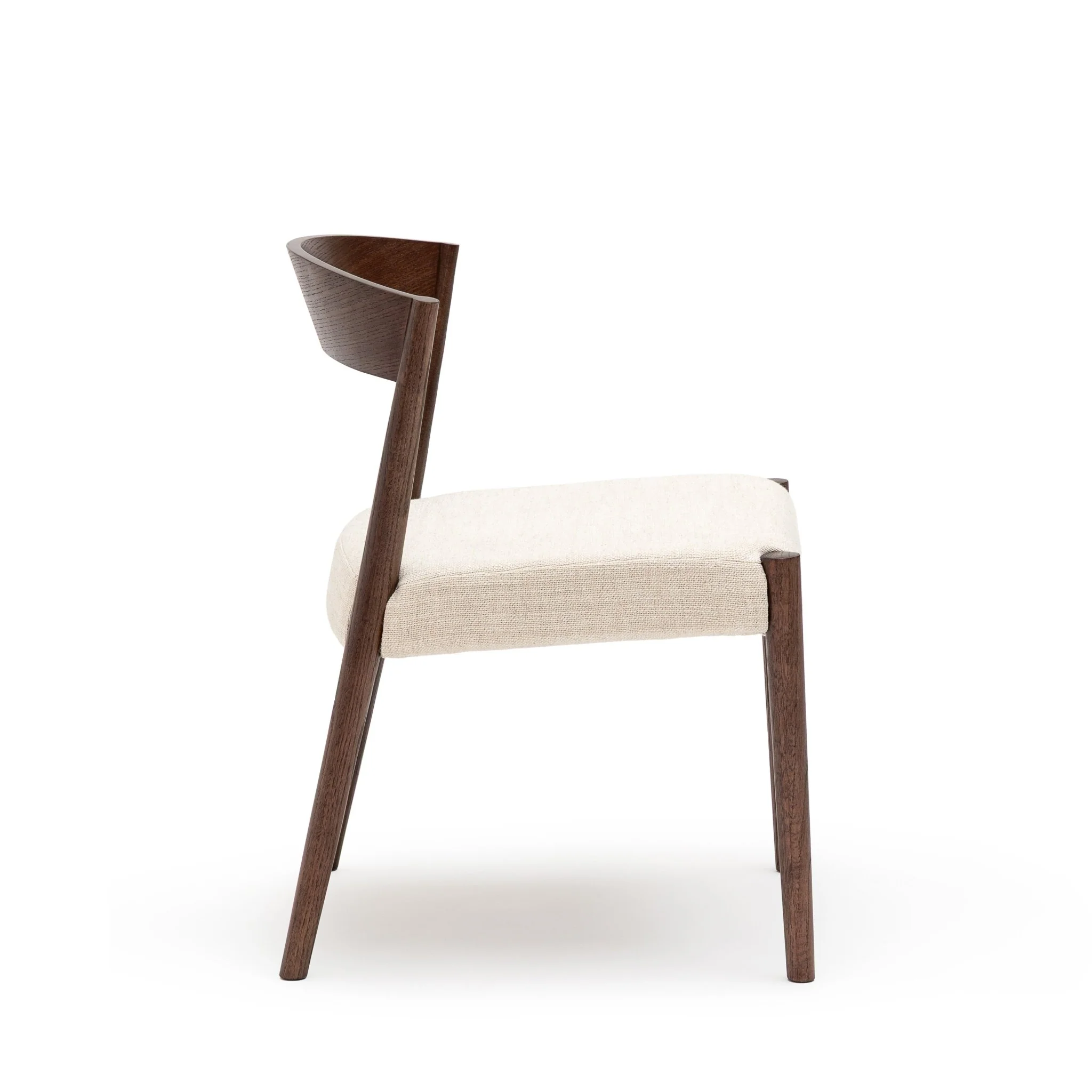 Ronda Chair - Espresso Oak & Oatmeal - Image 4