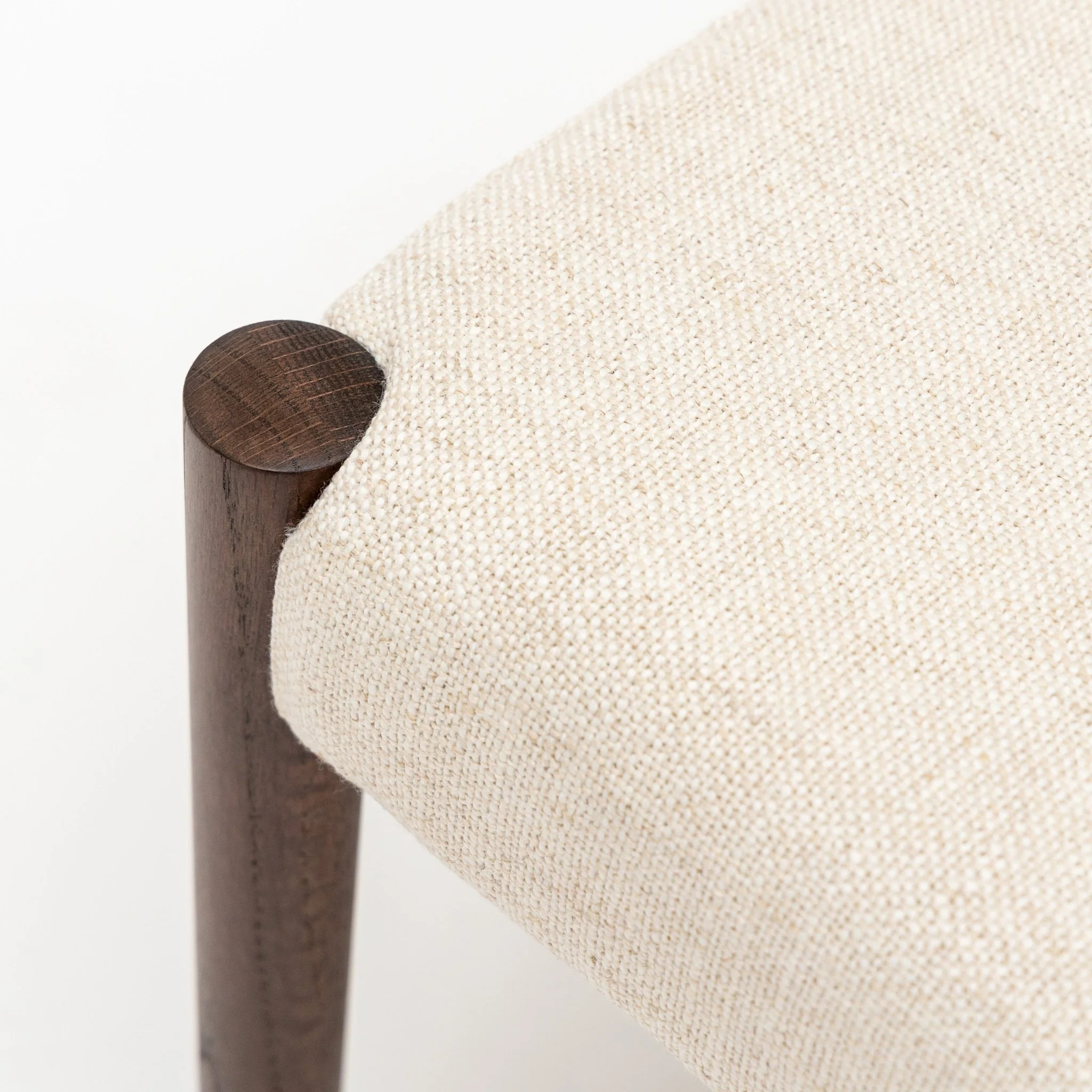 Ronda Chair - Espresso Oak & Oatmeal - Image 9