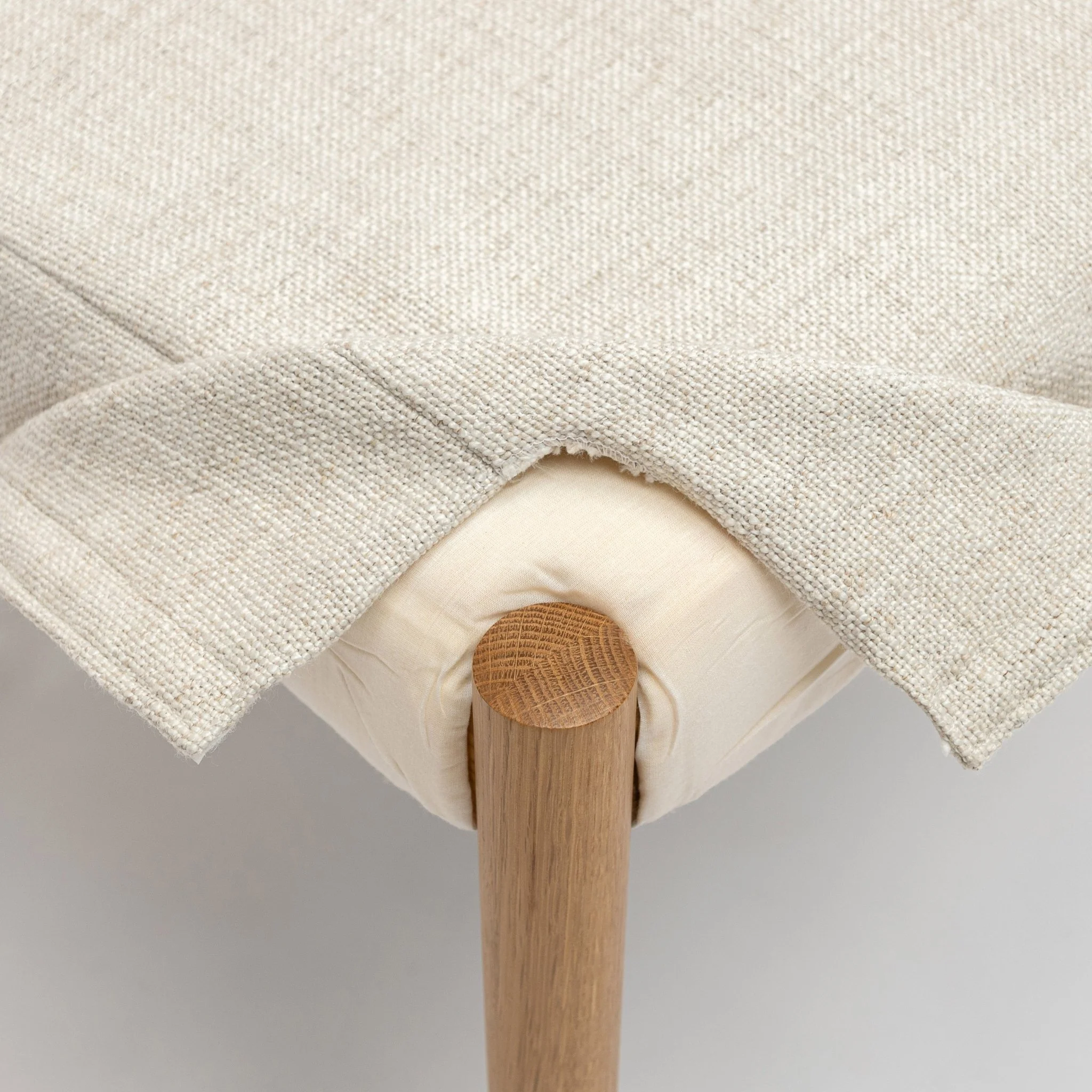 Ronda Chair - Light Oak & Oatmeal - Image 4