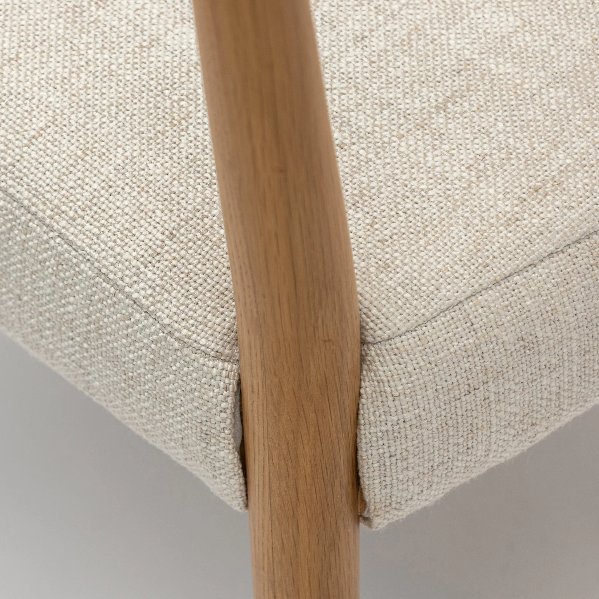 Ronda Chair - Light Oak & Oatmeal - Image 7