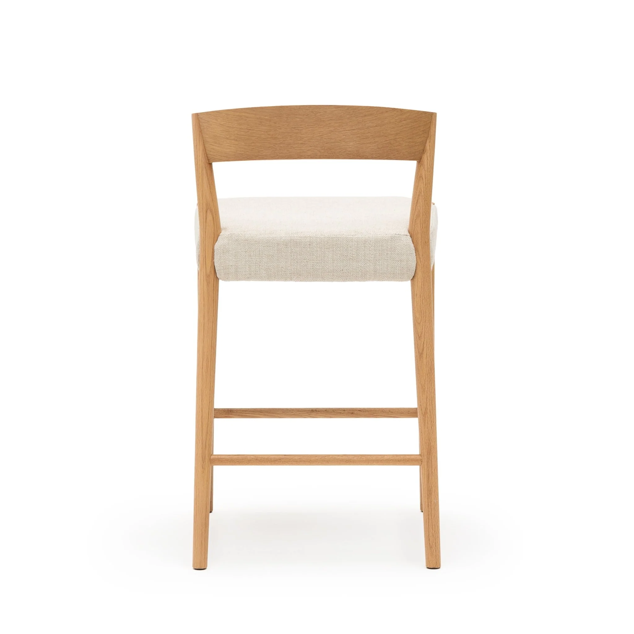 Ronda Counter Chair - Light Oak & Oatmeal - Image 4