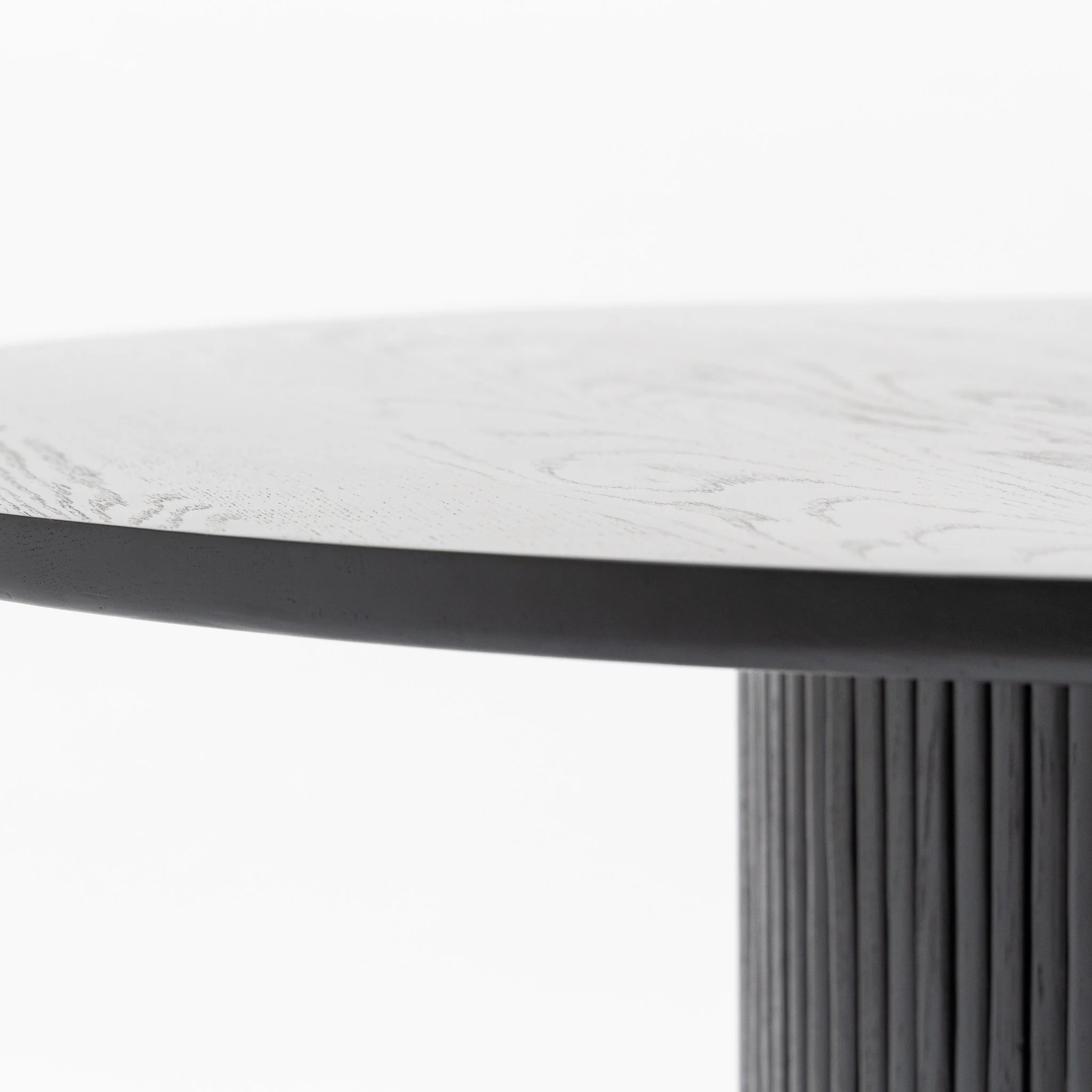 Rotunda Dining Table - Black Oak - Image 2