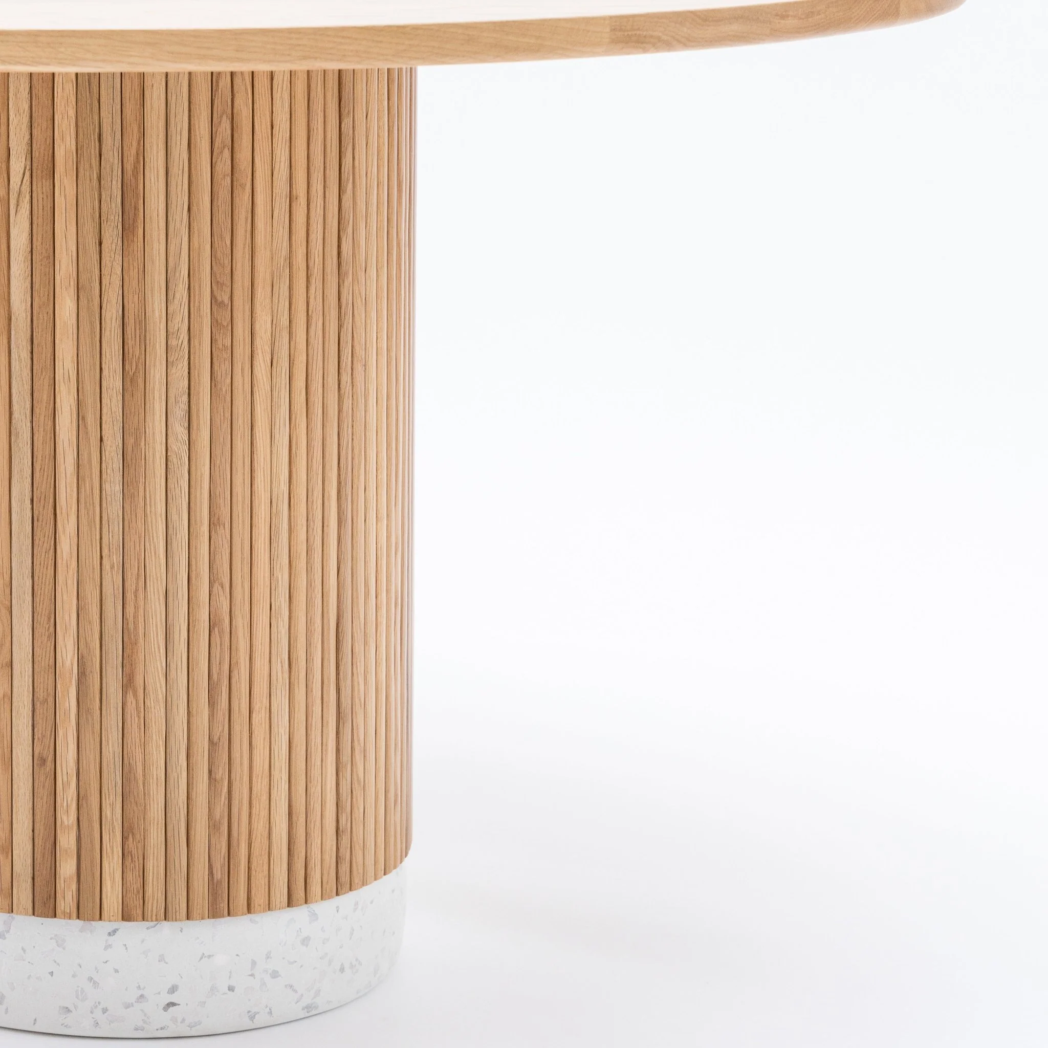 Rotunda Dining Table - Light Oak - Image 4