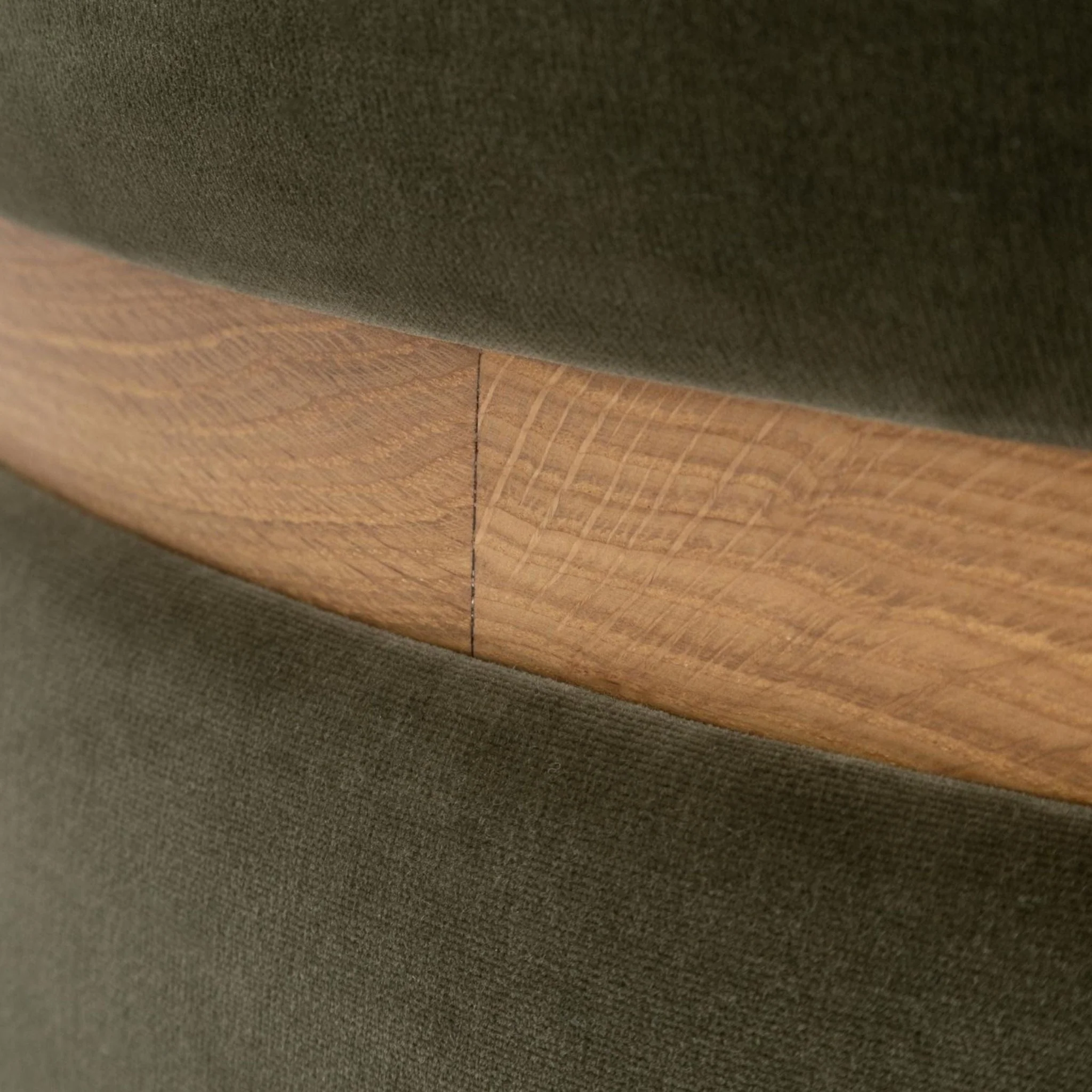 Saga Stool - Conte Sepia Velvet - Image 11