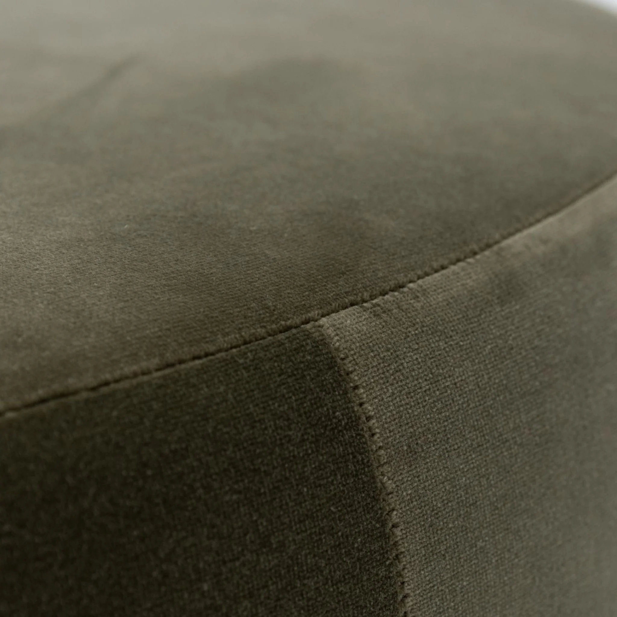 Saga Stool - Conte Sepia Velvet - Image 4