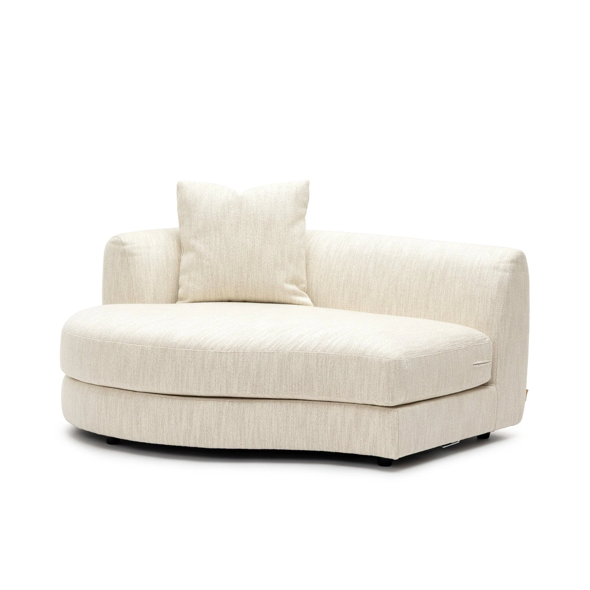 Sandro Left Chaise - Almond - Image 2