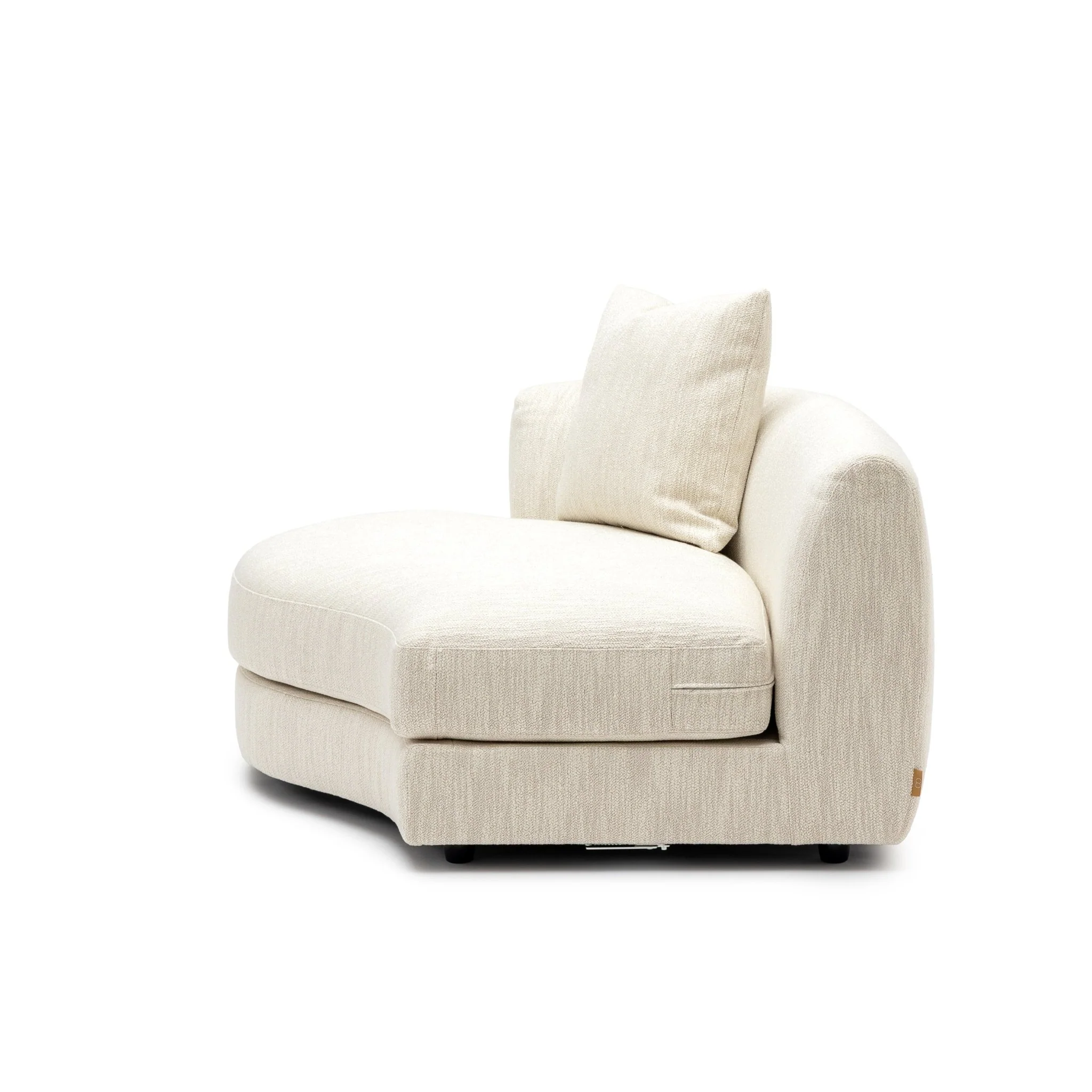 Sandro Left Chaise - Almond - Image 3