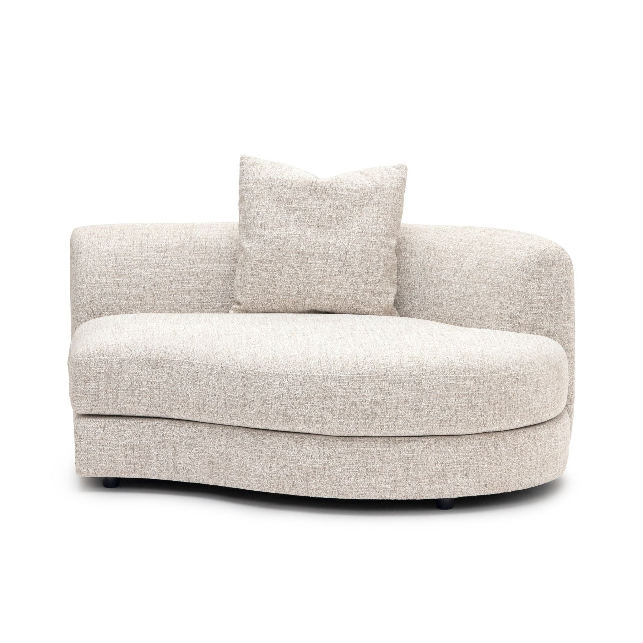 Sandro Right Chaise - Fog
