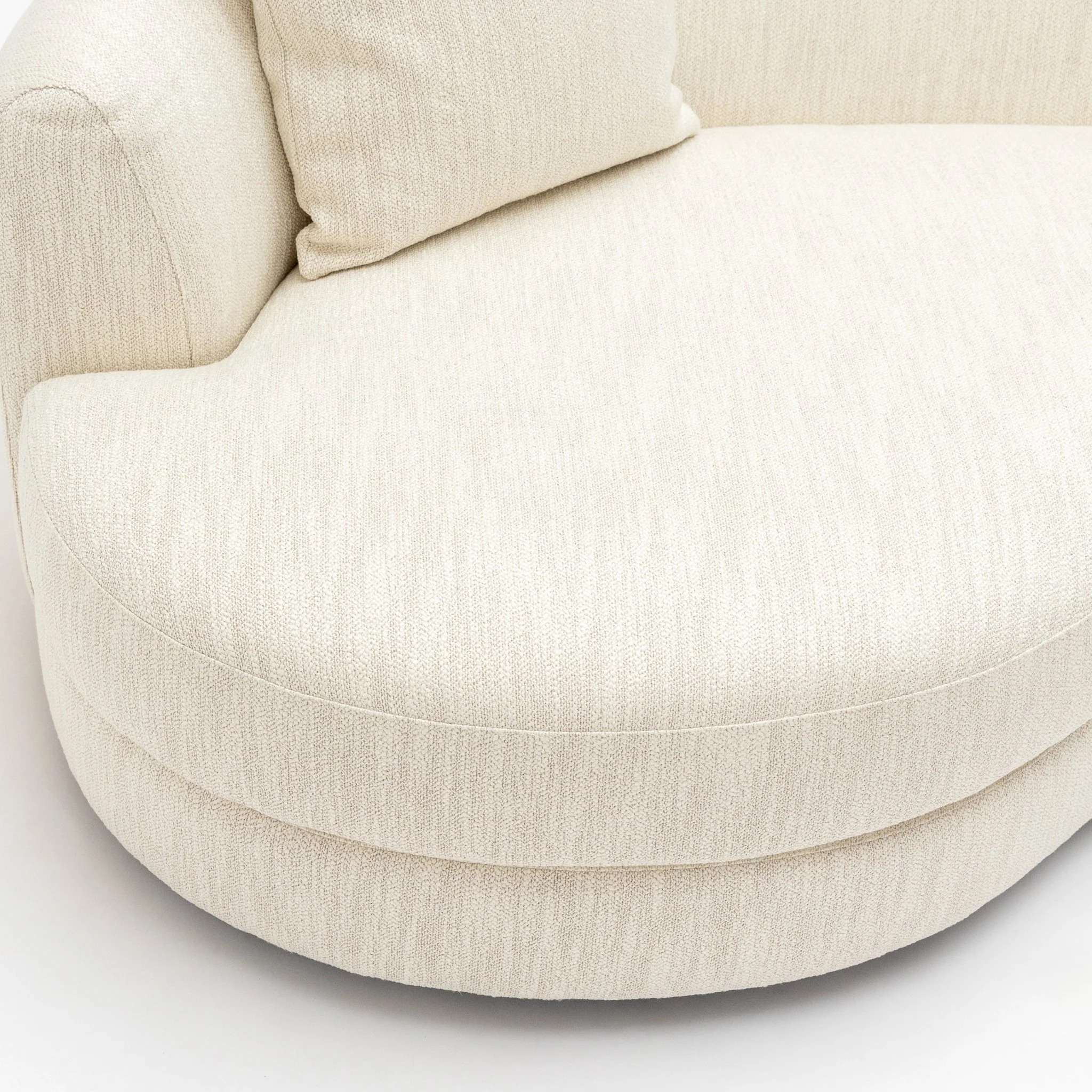 Sandro Left Chaise - Almond - Image 5