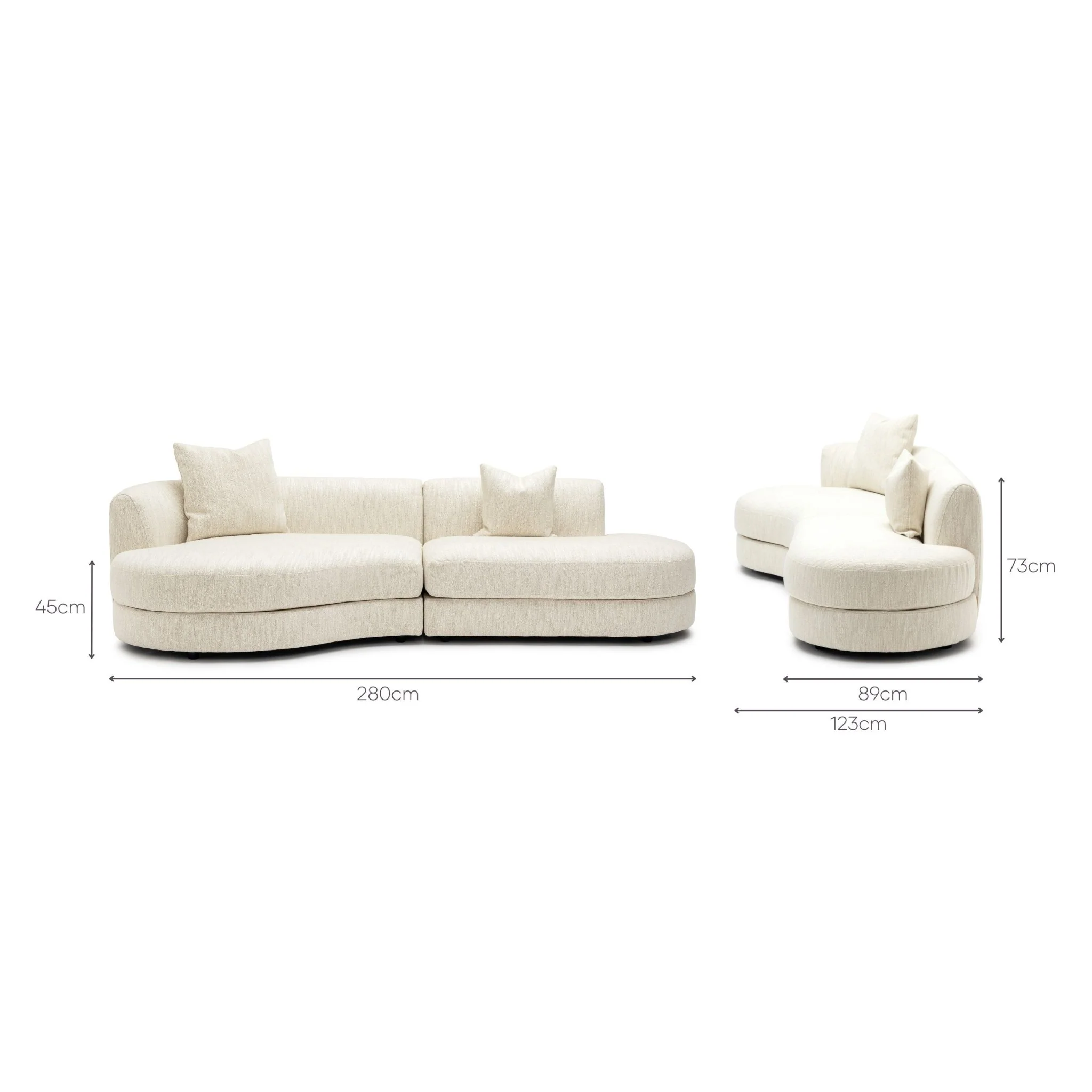 Sandro Sofa - Almond L21 - Image 6