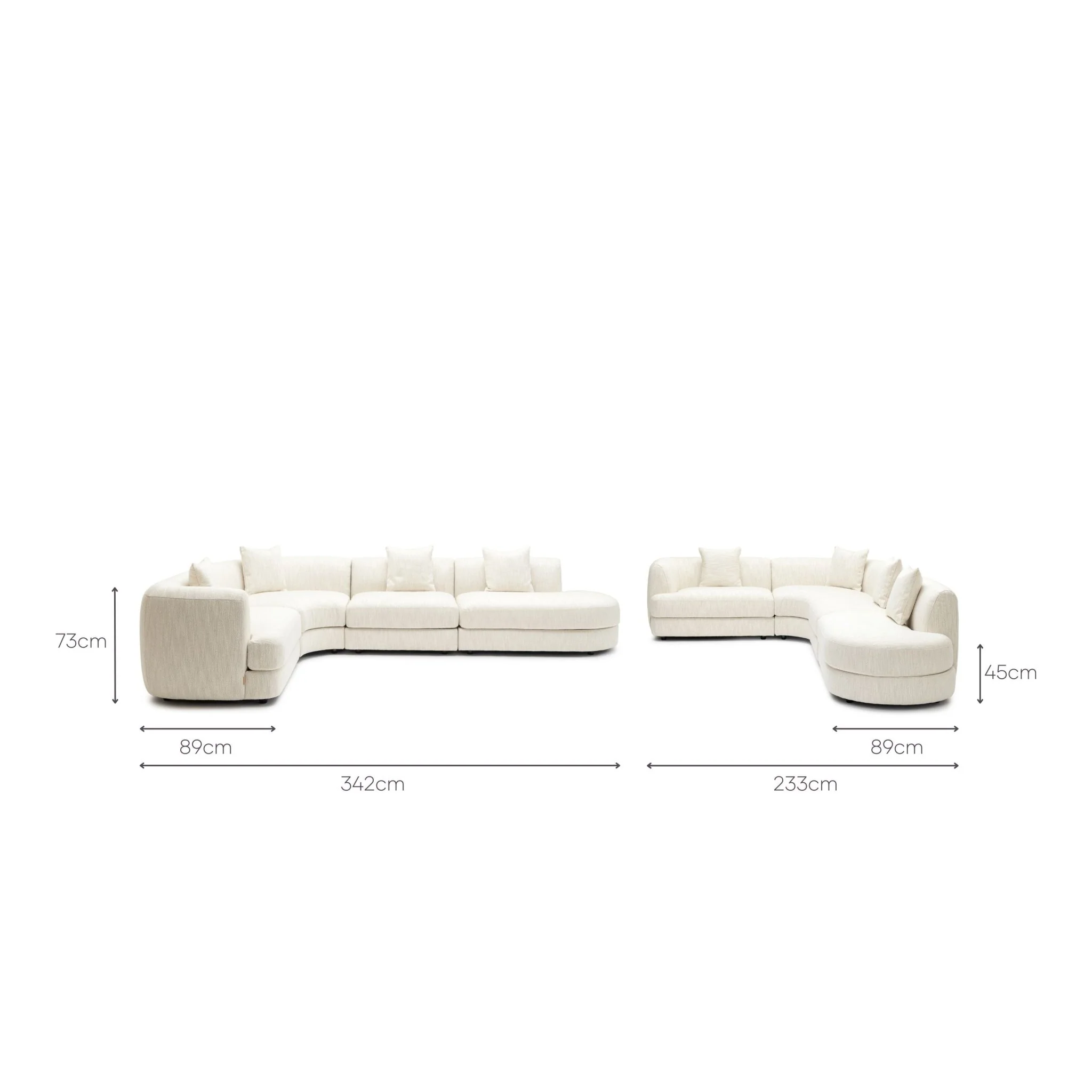 Sandro Sofa - Almond L9 - Image 8
