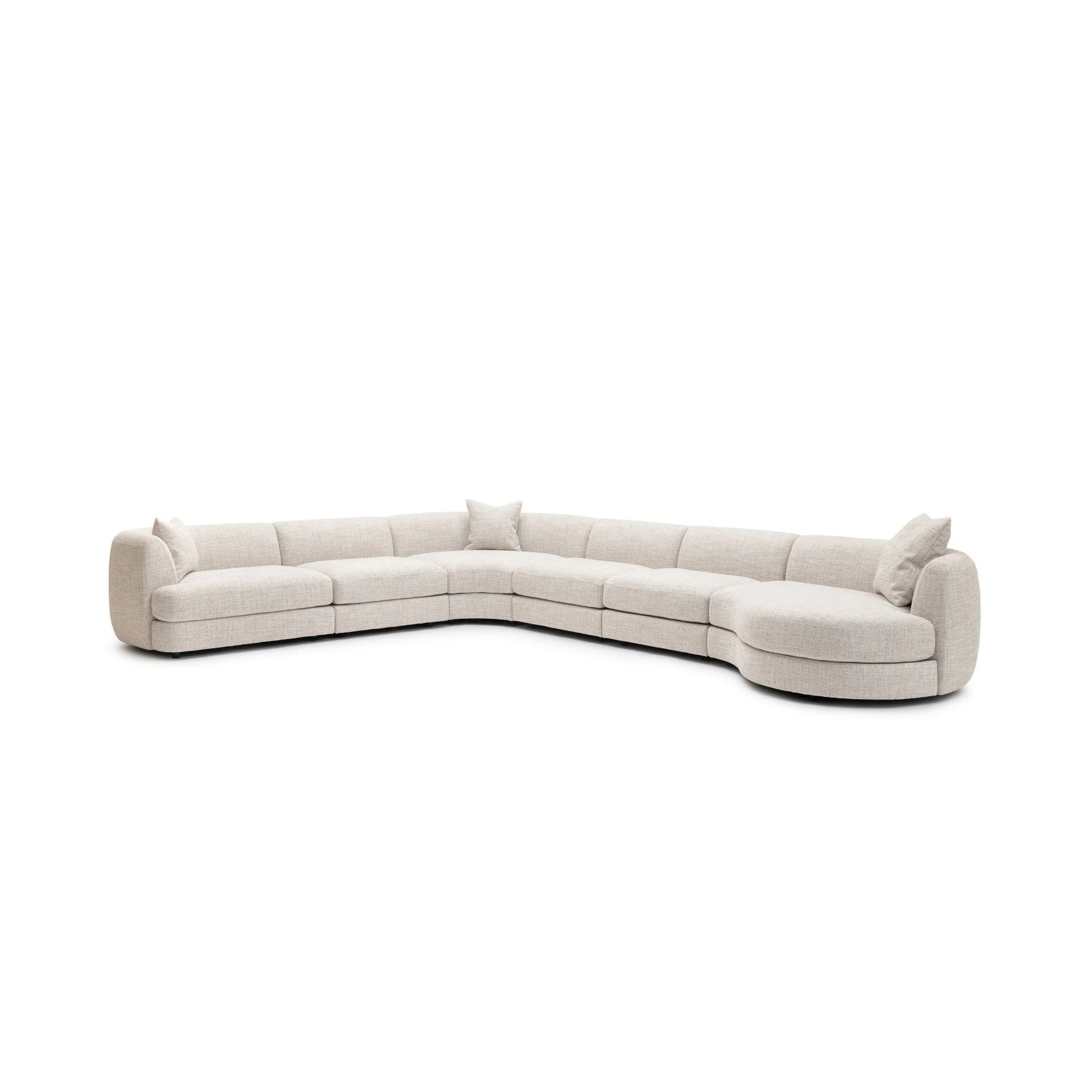 Sandro Sofa - Fog L19 - Image 12