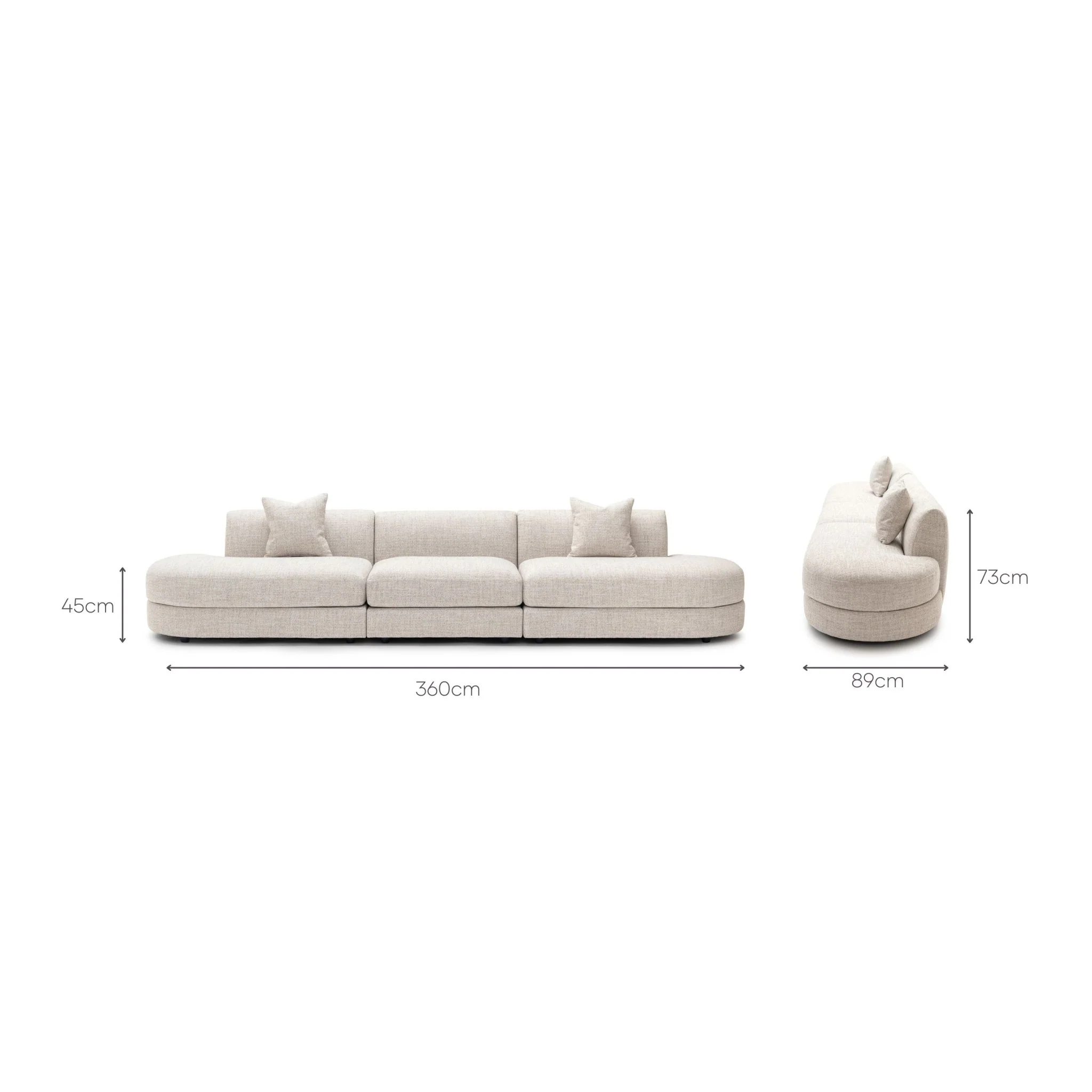 Sandro Sofa - Fog L5 - Image 11