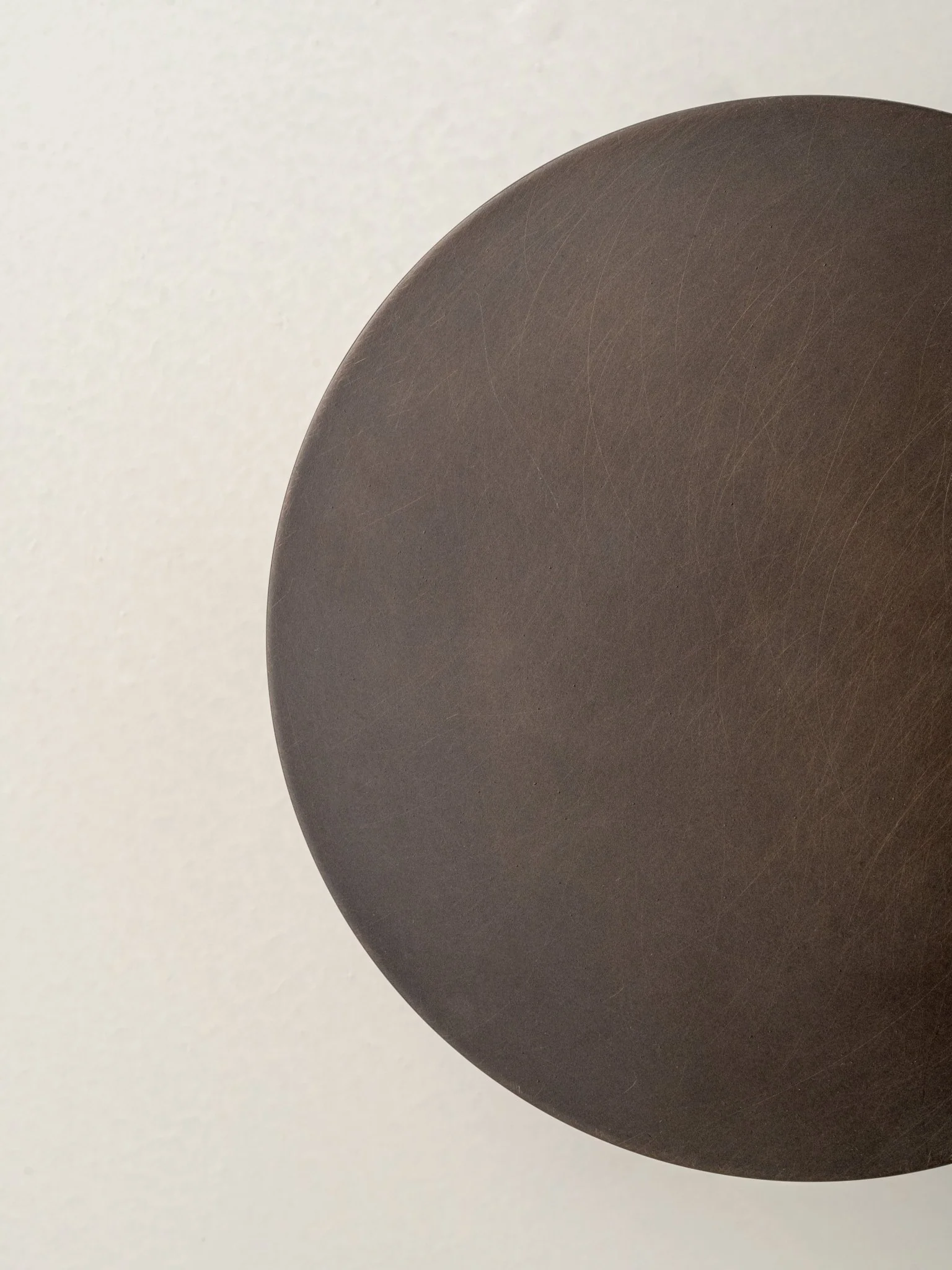 Santi - Led Adjustable Bronze Disc Wall Light - Image 5