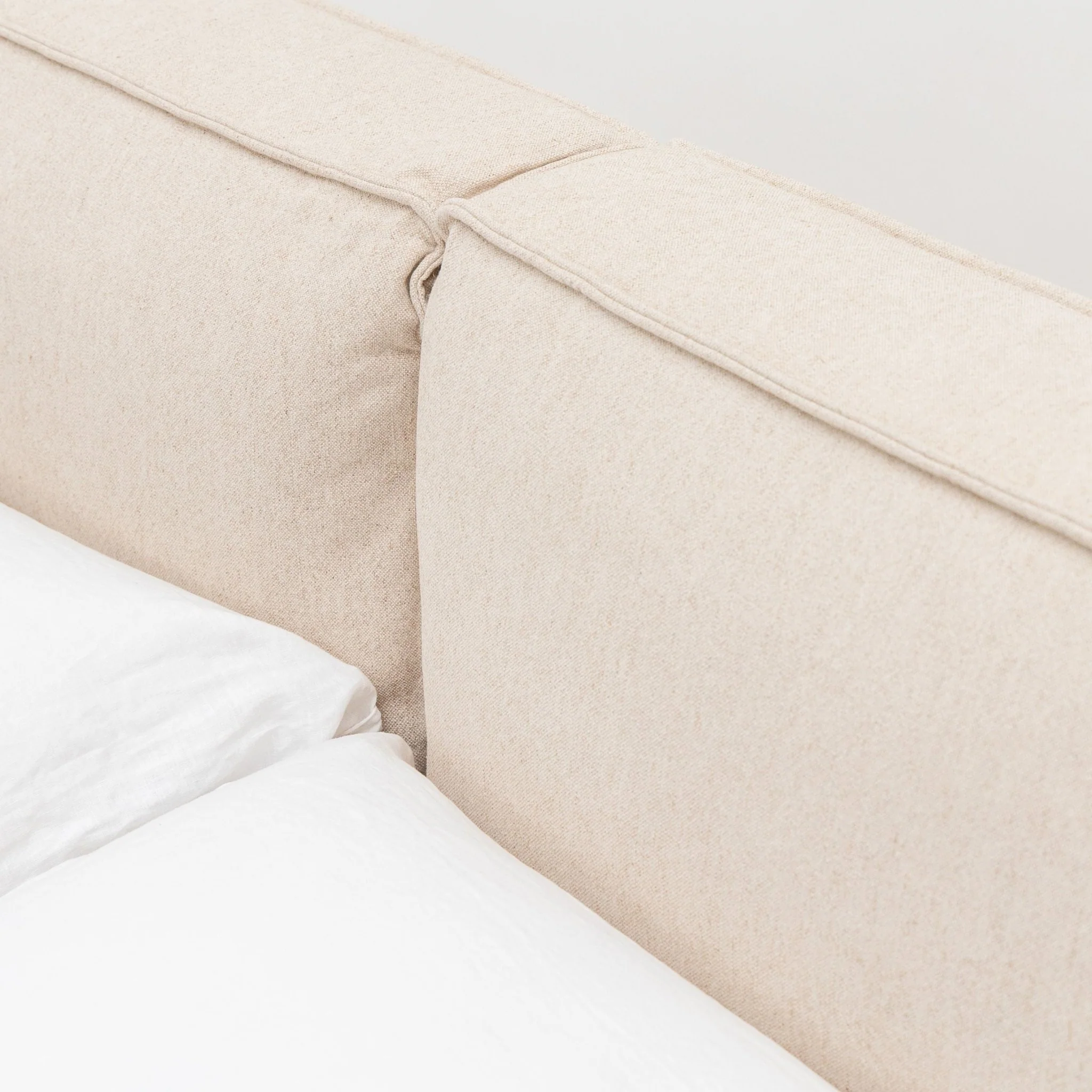 Santorini Standard Bed - Beige - Image 13