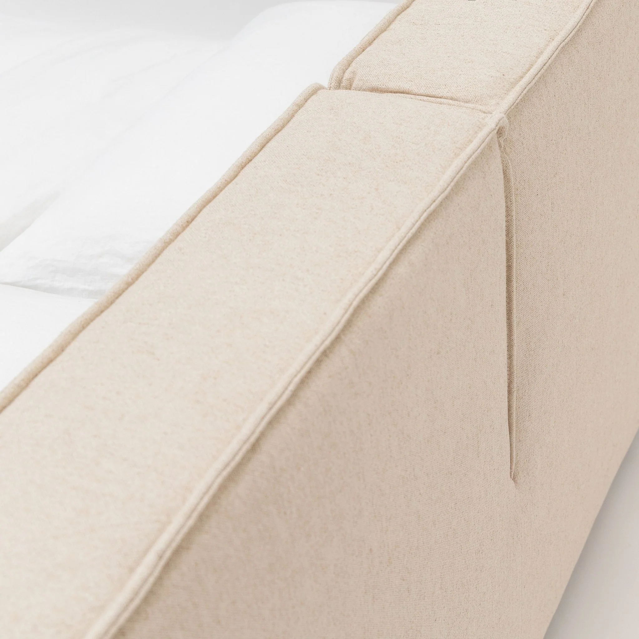 Santorini Standard Bed - Beige - Image 14