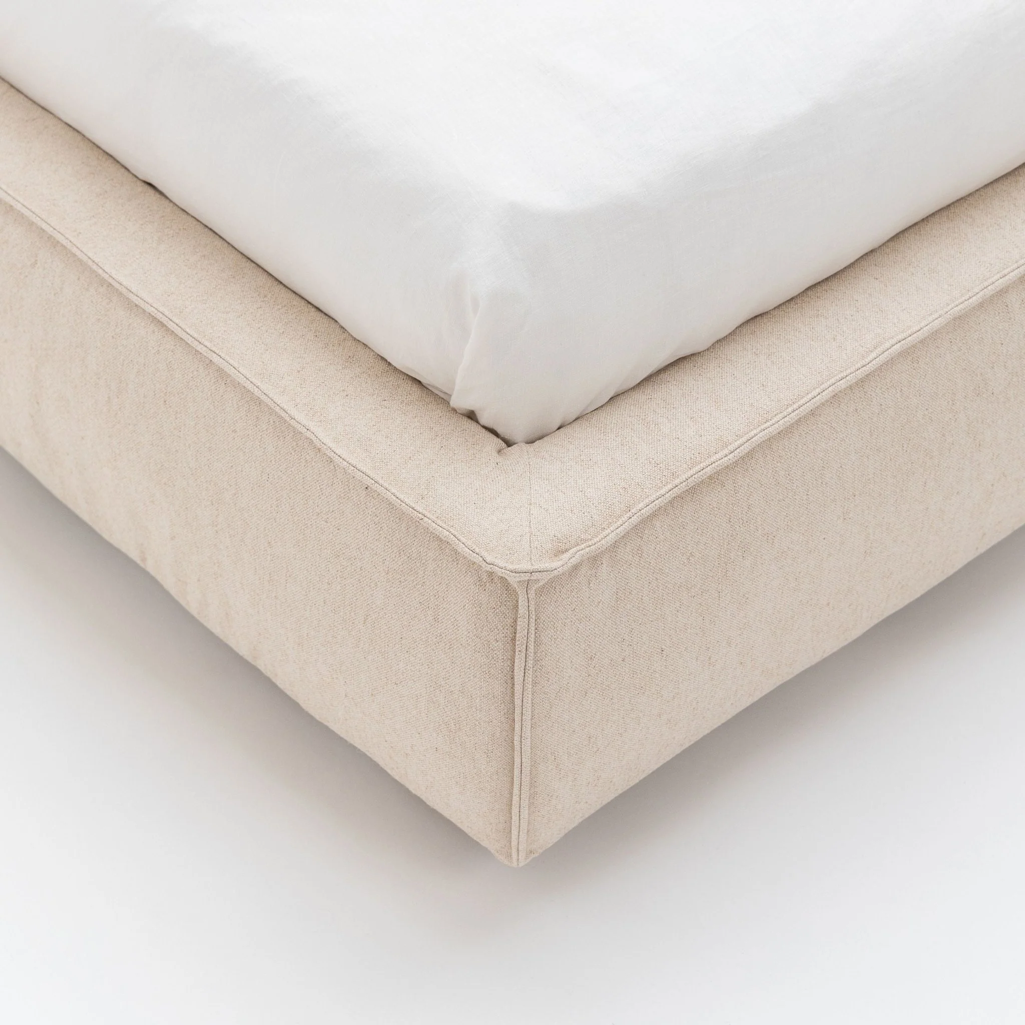 Santorini Standard Bed - Beige - Image 15