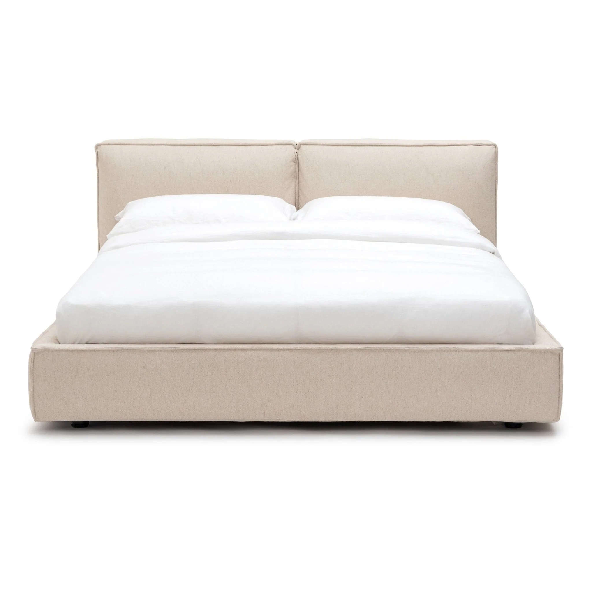 Santorini Standard Bed - Beige - Image 2