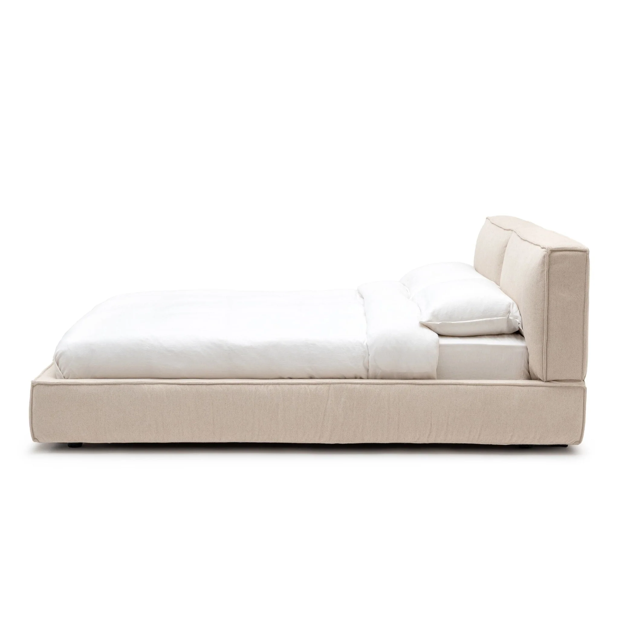 Santorini Standard Bed - Beige - Image 3