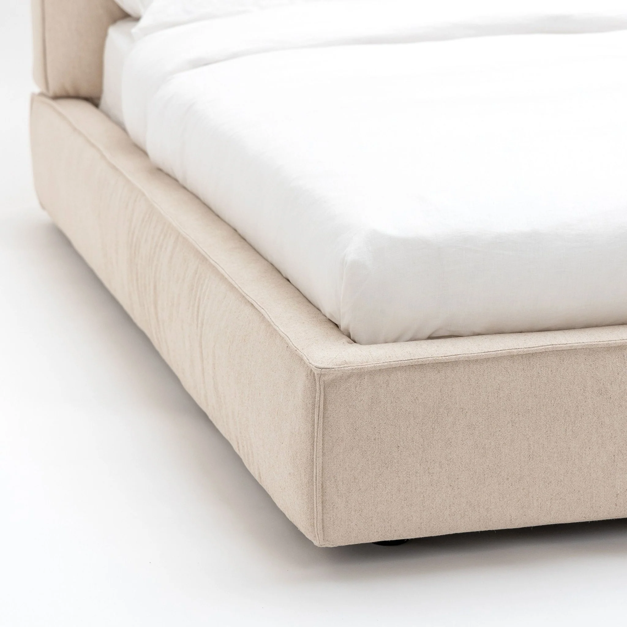 Santorini Standard Bed - Beige - Image 5