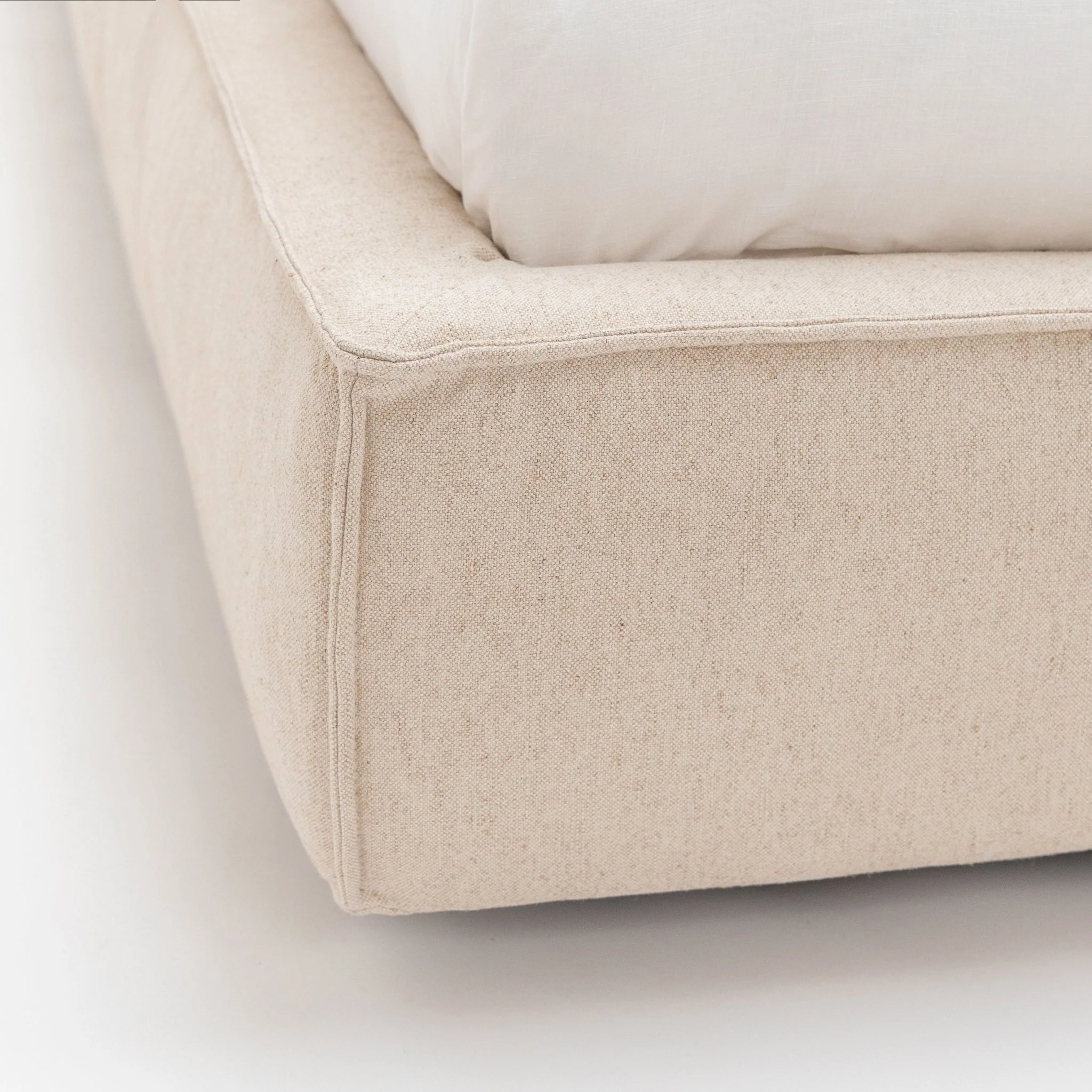 Santorini Standard Bed - Beige - Image 8