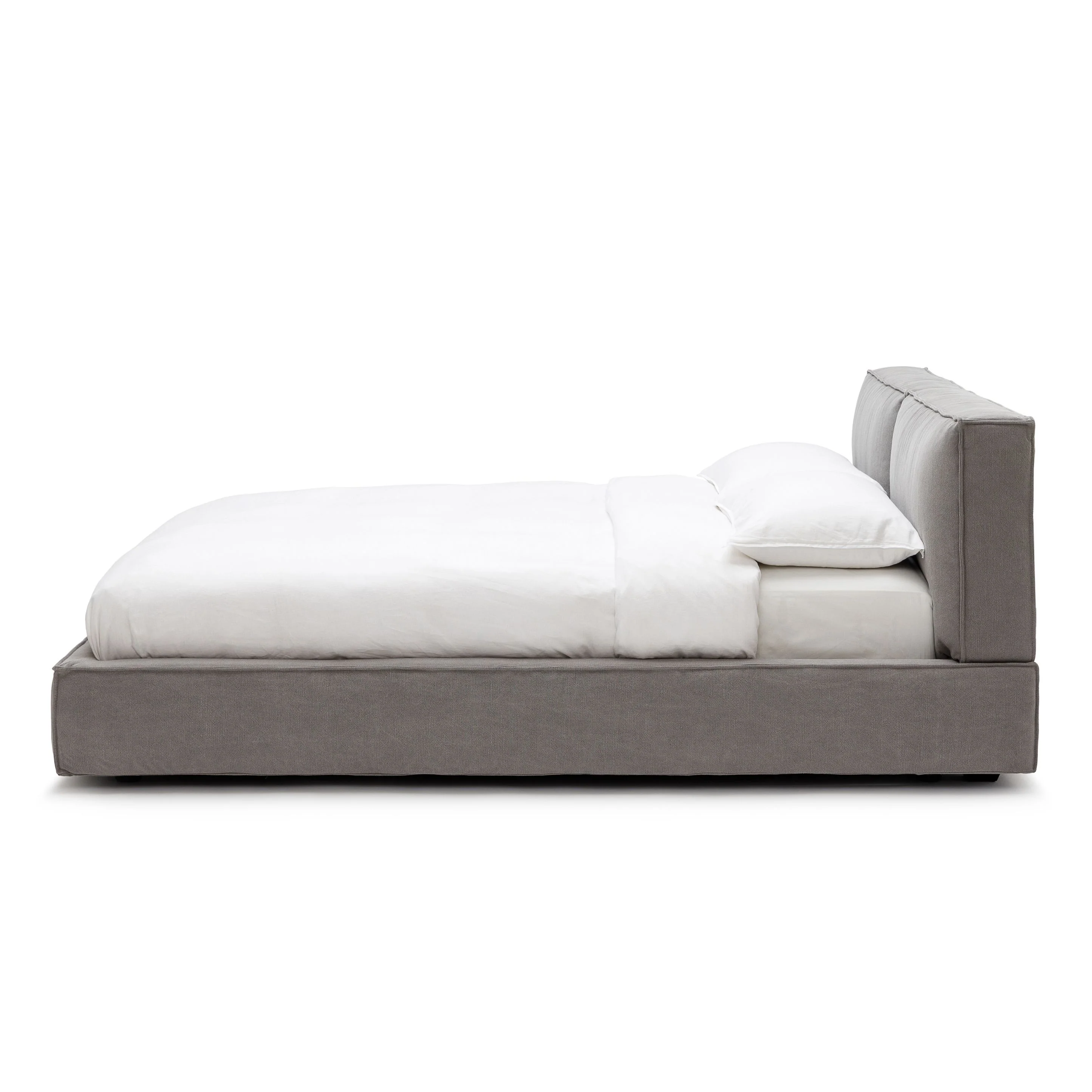 Santorini Standard Bed - Grey - Image 3