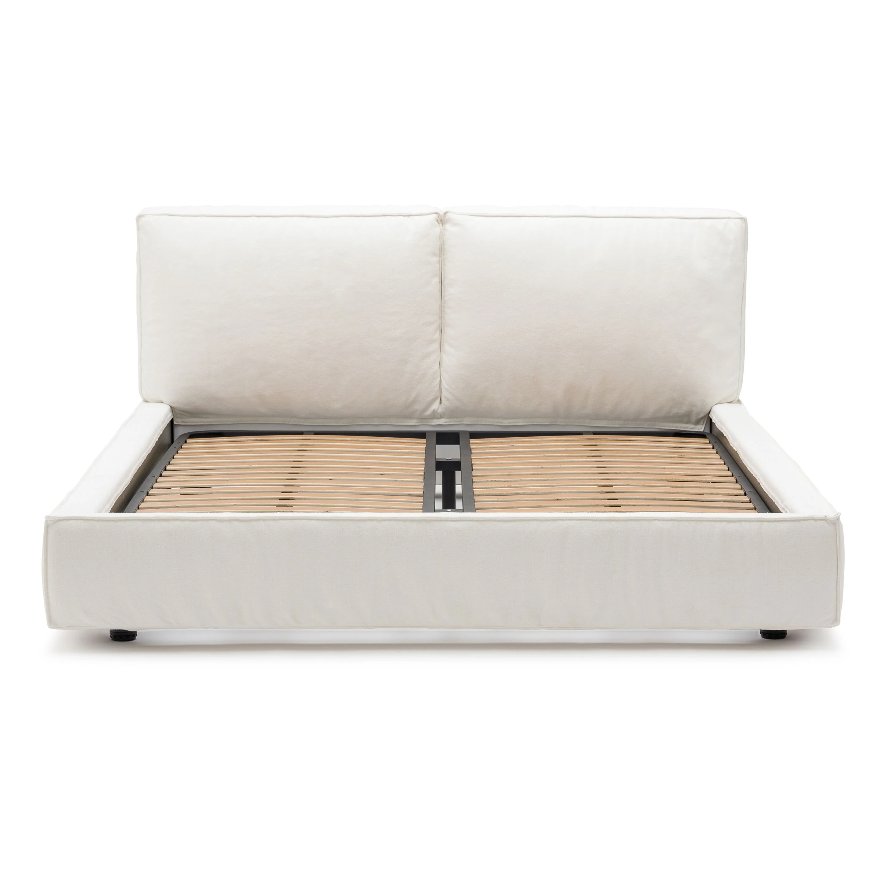 Santorini Standard Bed - Off White - Image 11
