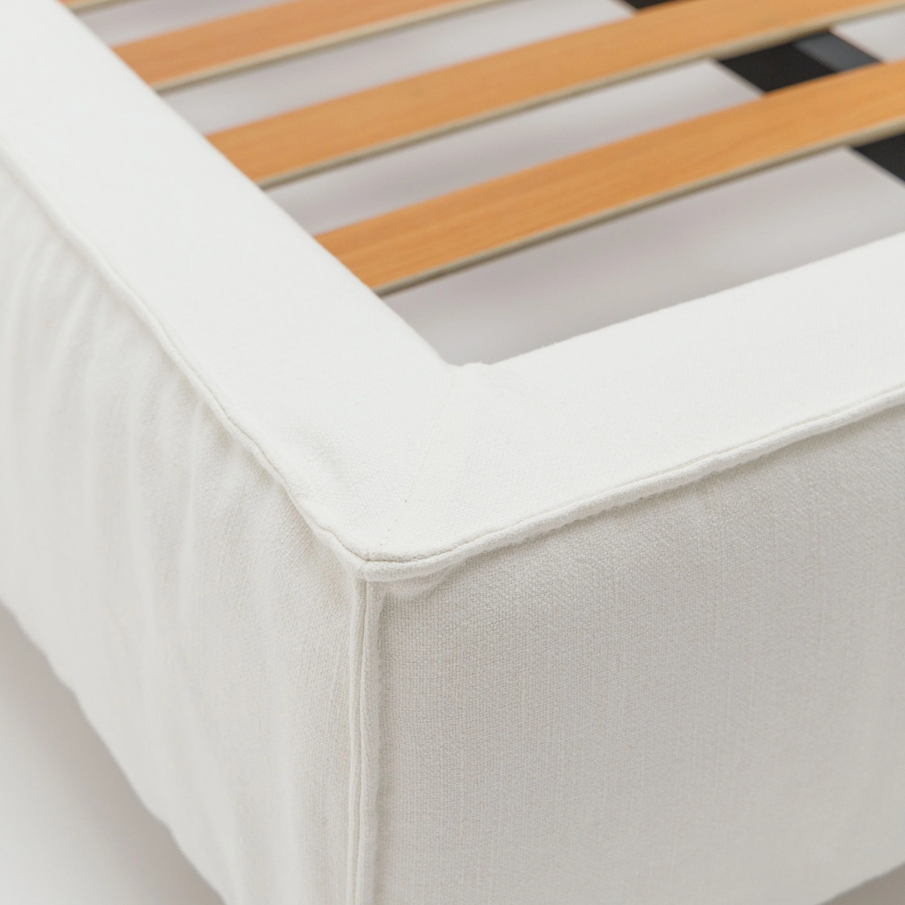 Santorini Standard Bed - Off White - Image 18