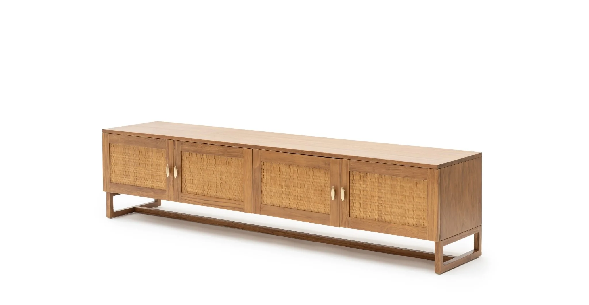 Sato Entertainment Unit - Brown - Image 2