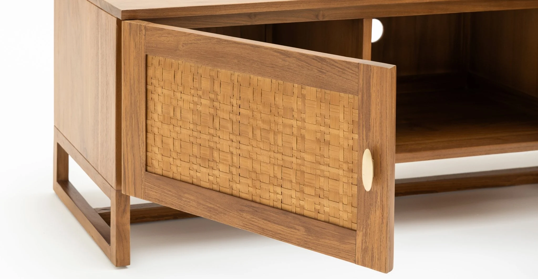 Sato Entertainment Unit - Brown - Image 7