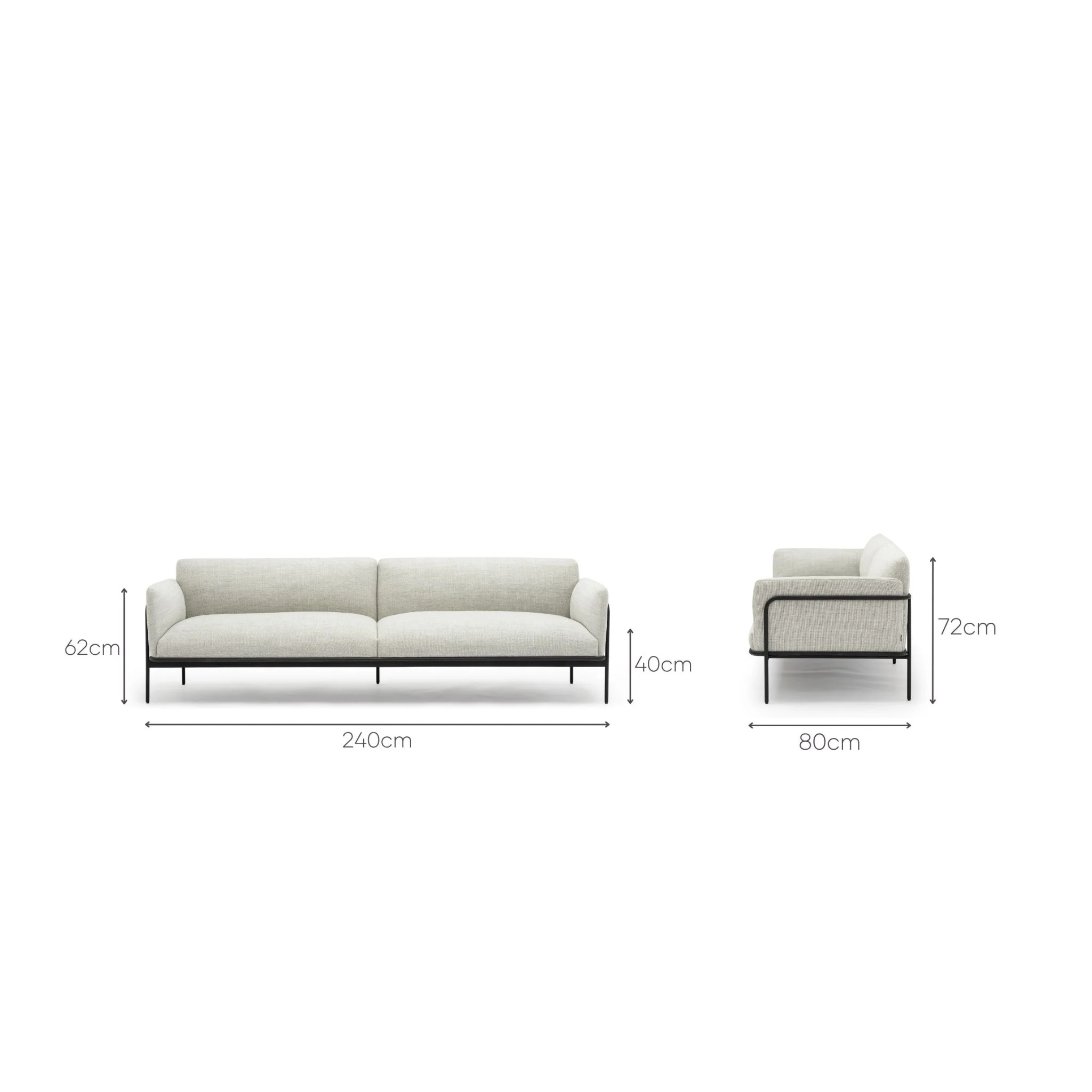 Scribe 240 Sofa - Diamond - Image 15