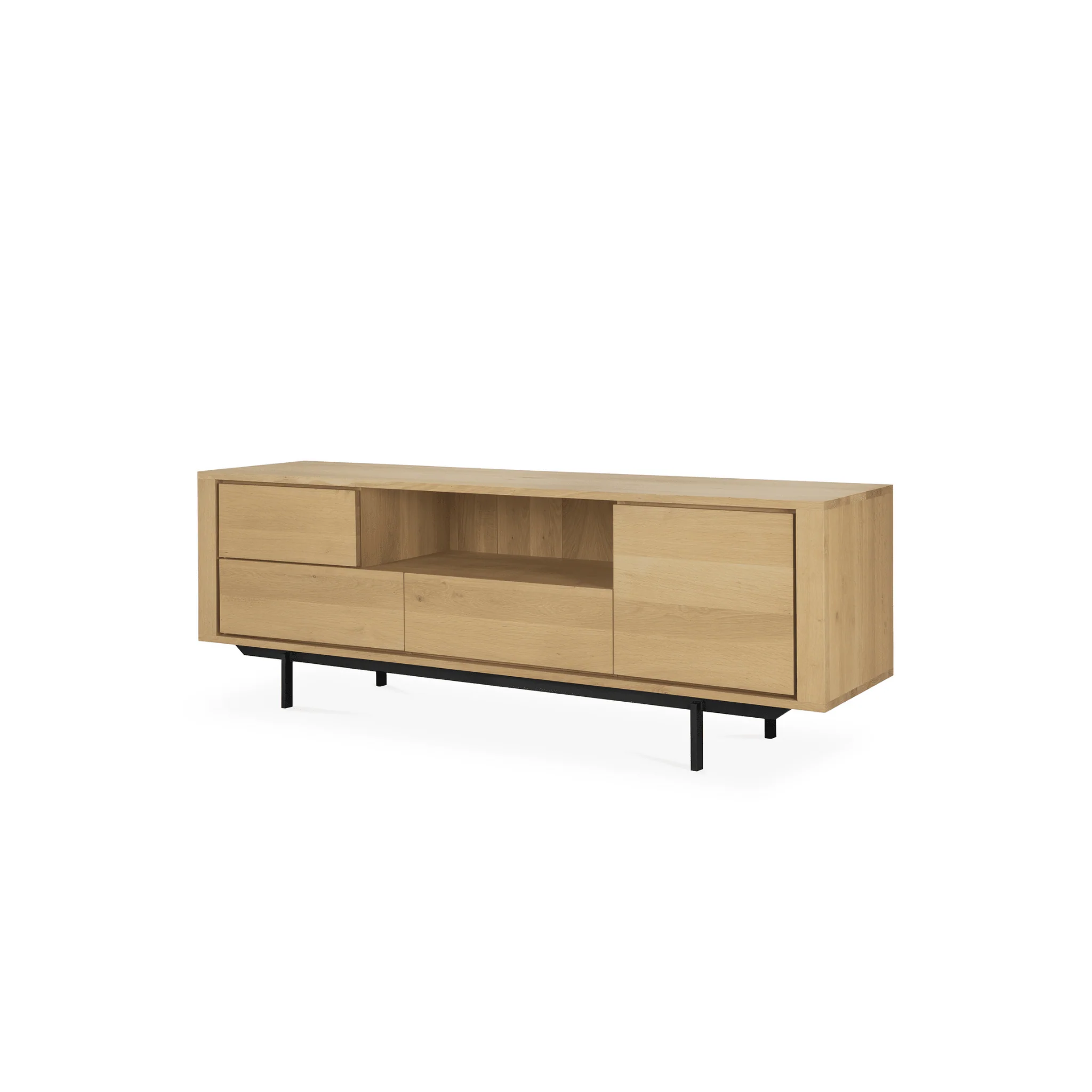 Shadow TV Cupboard - Oak - Image 10