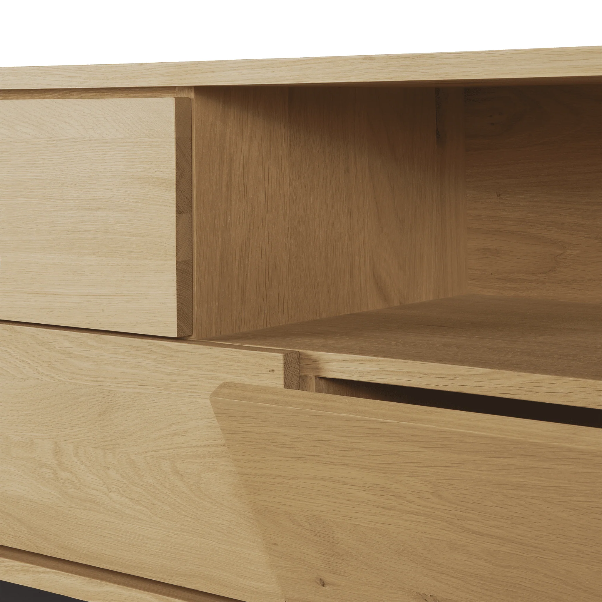 Shadow TV Cupboard - Oak - Image 13
