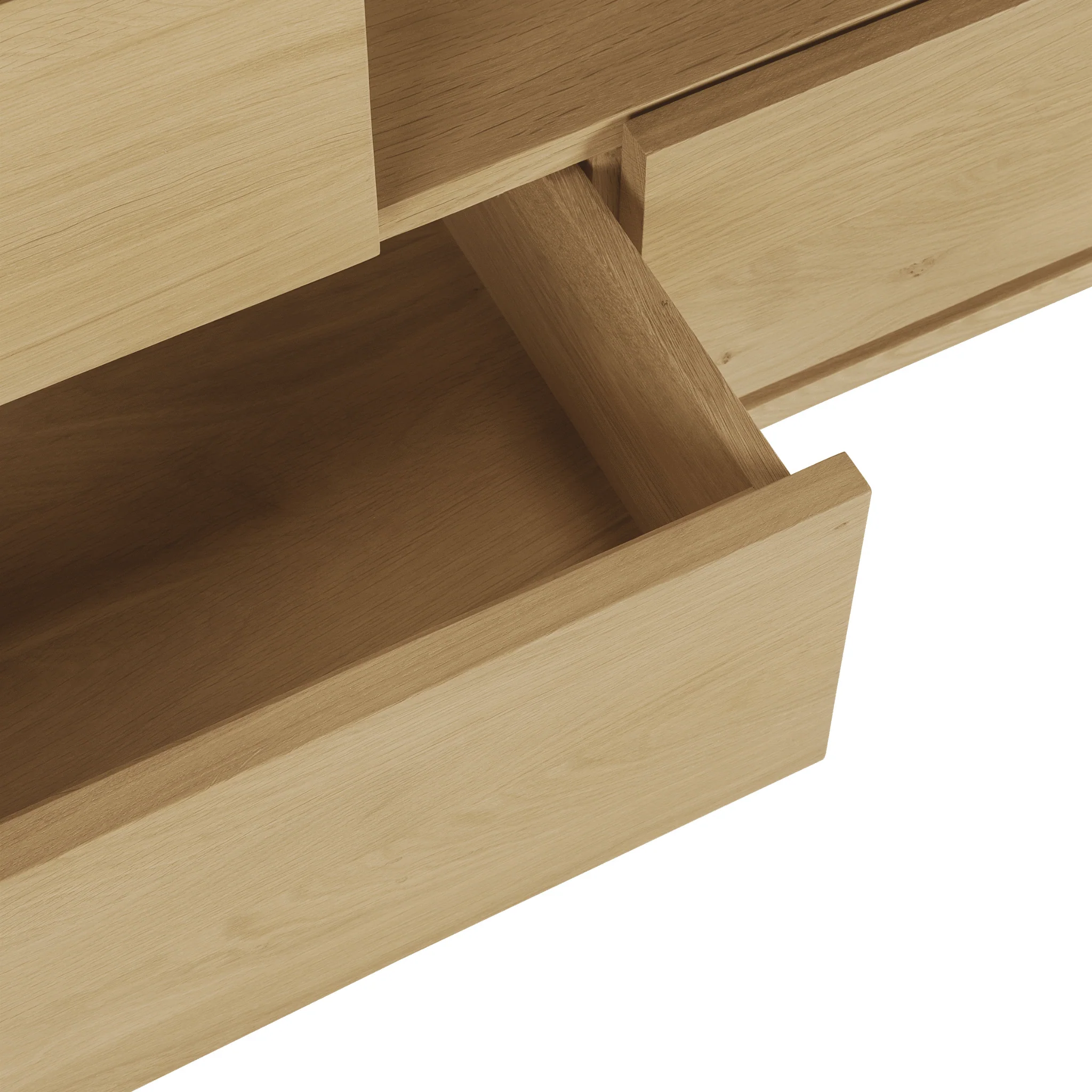 Shadow TV Cupboard - Oak - Image 14
