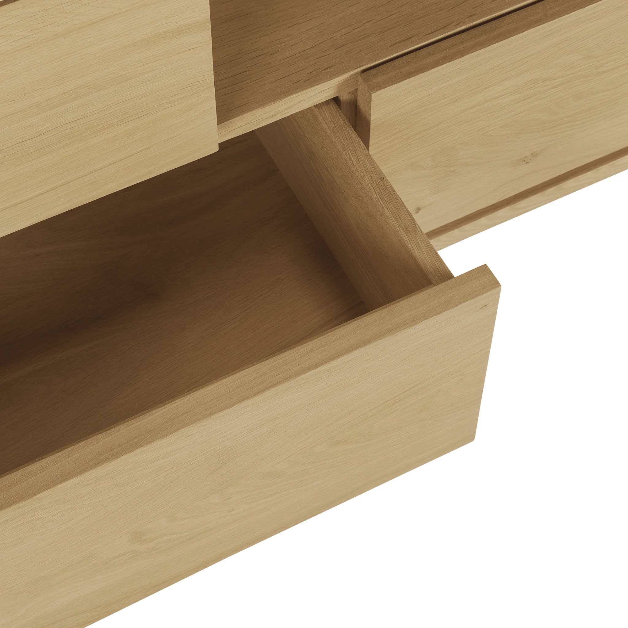 Shadow TV Cupboard - Oak - Image 7