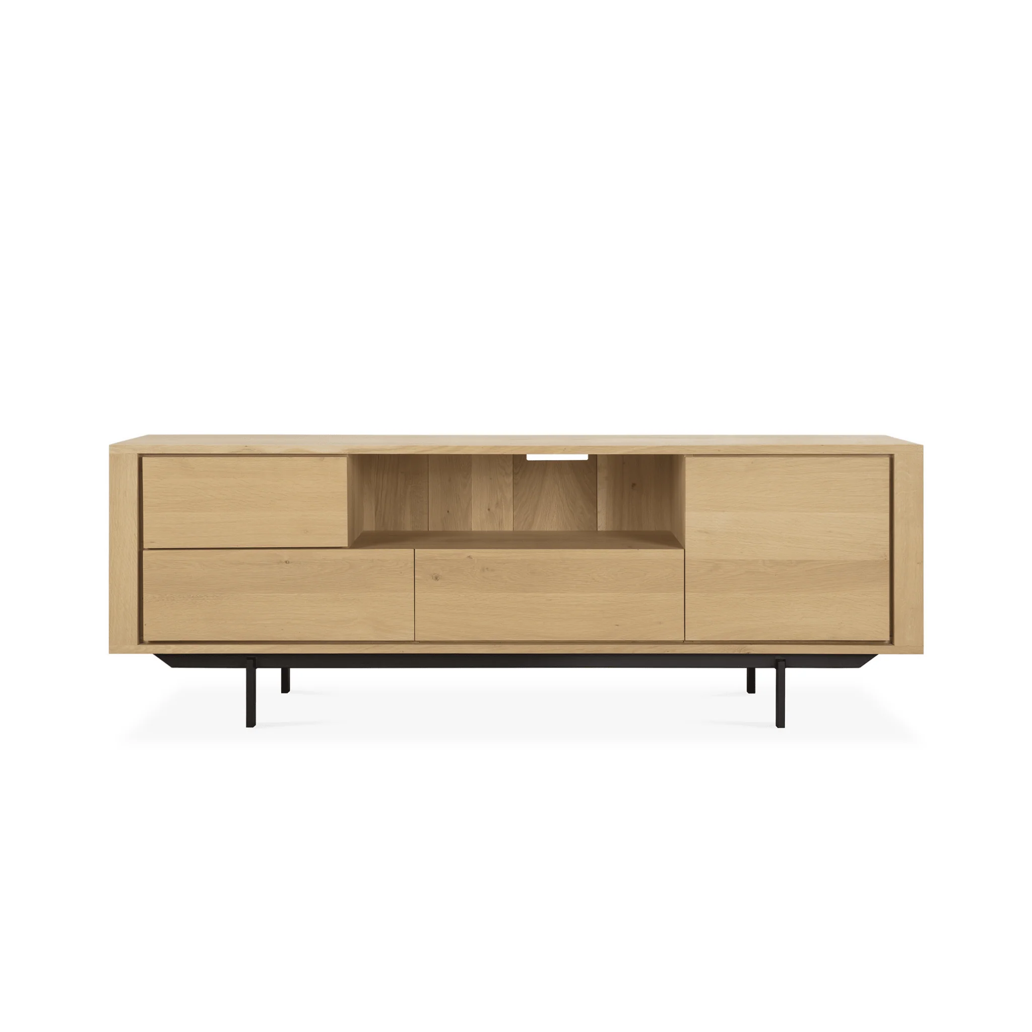 Shadow TV Cupboard - Oak - Image 8