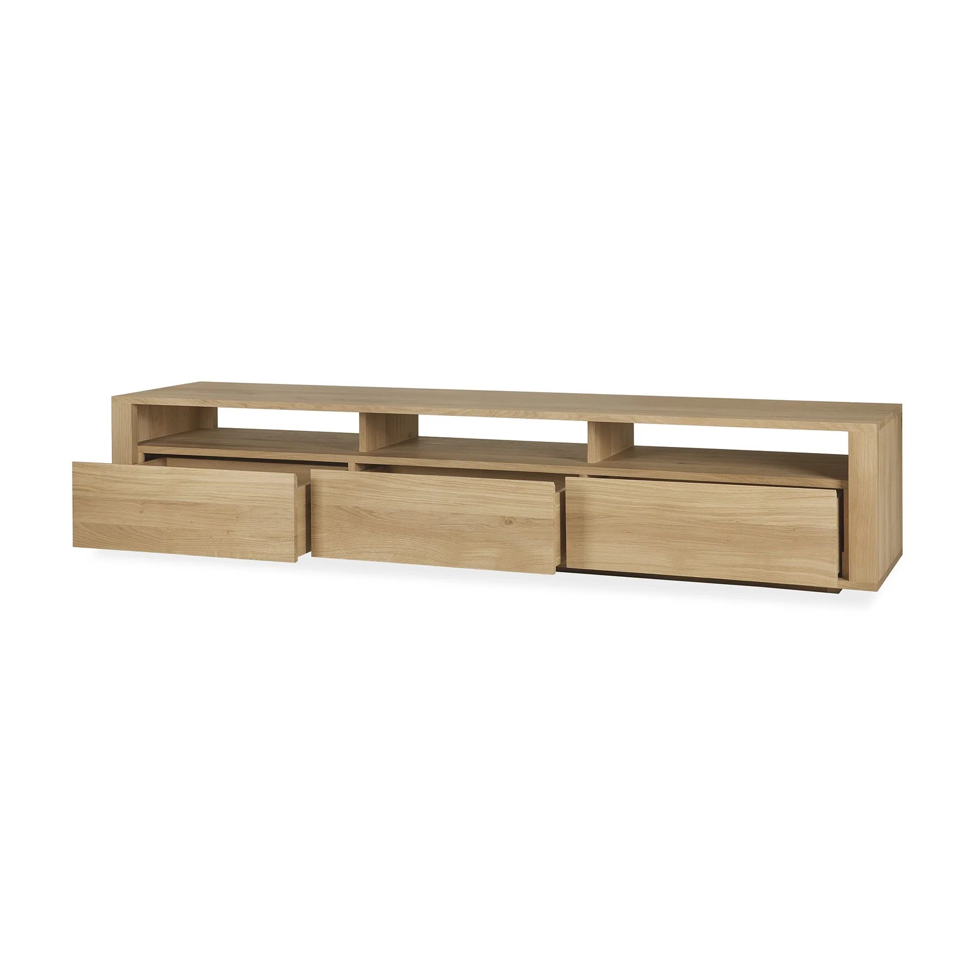Shadow Tv Cupboard - Oak - Image 3