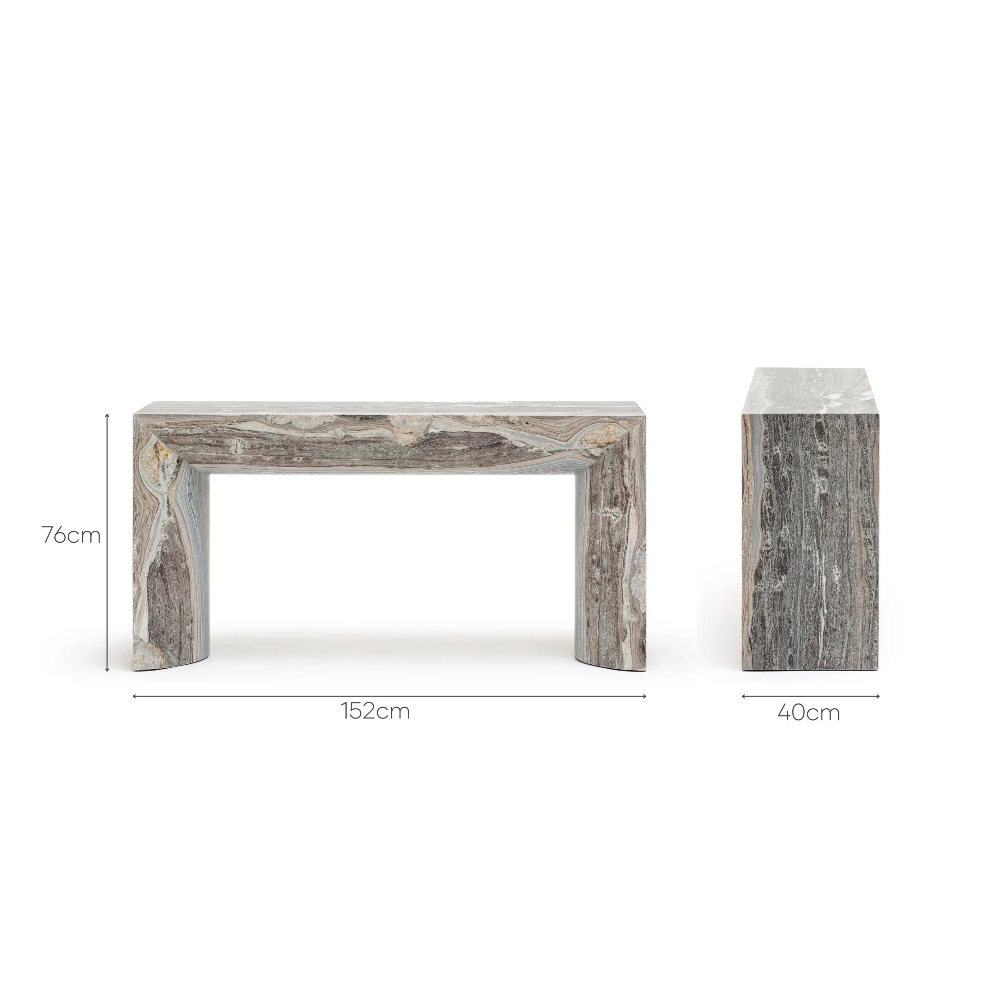 Sienna Console Table - Palissandro Blue - Image 14