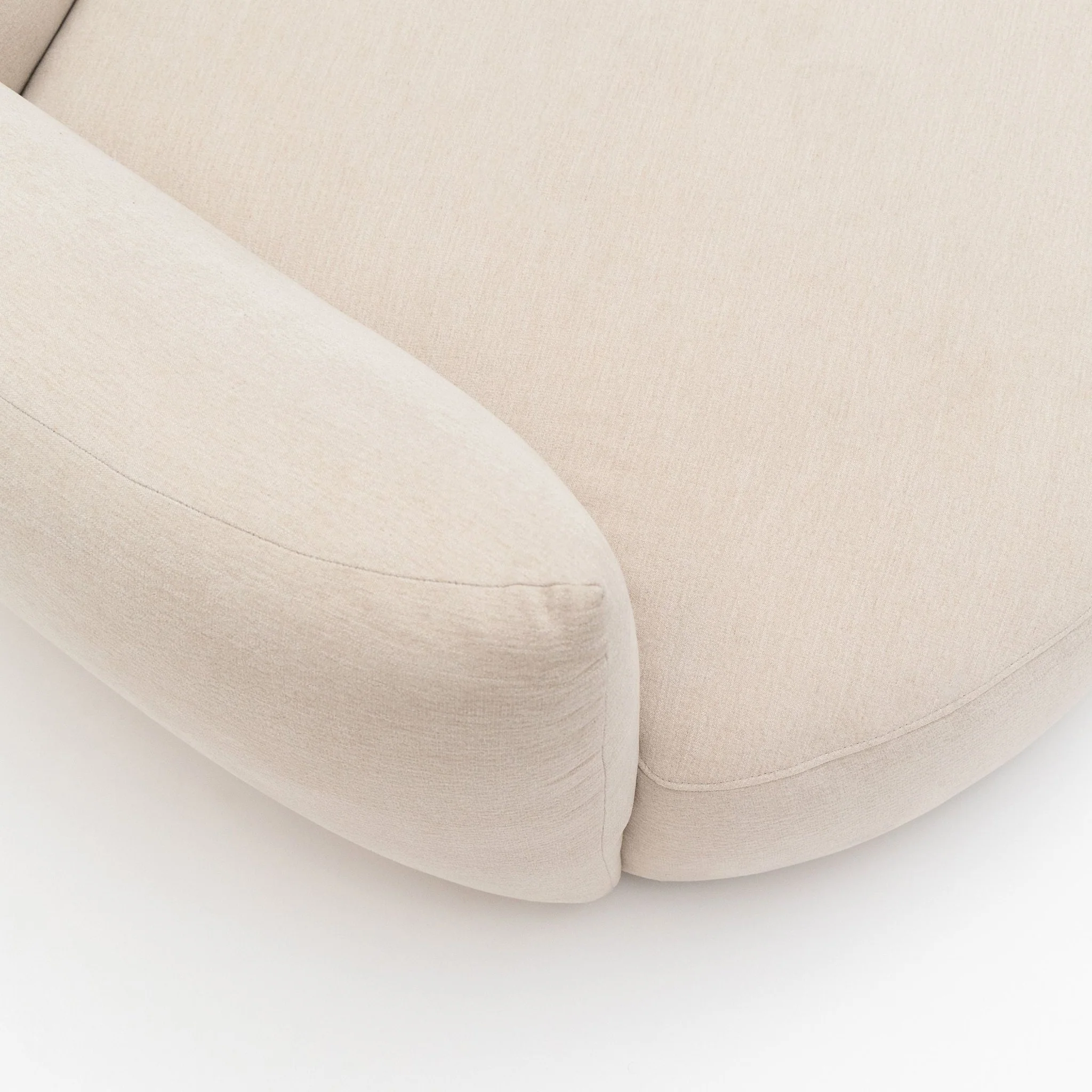 Slipper Left Chaise - Bleached Sand - Image 8
