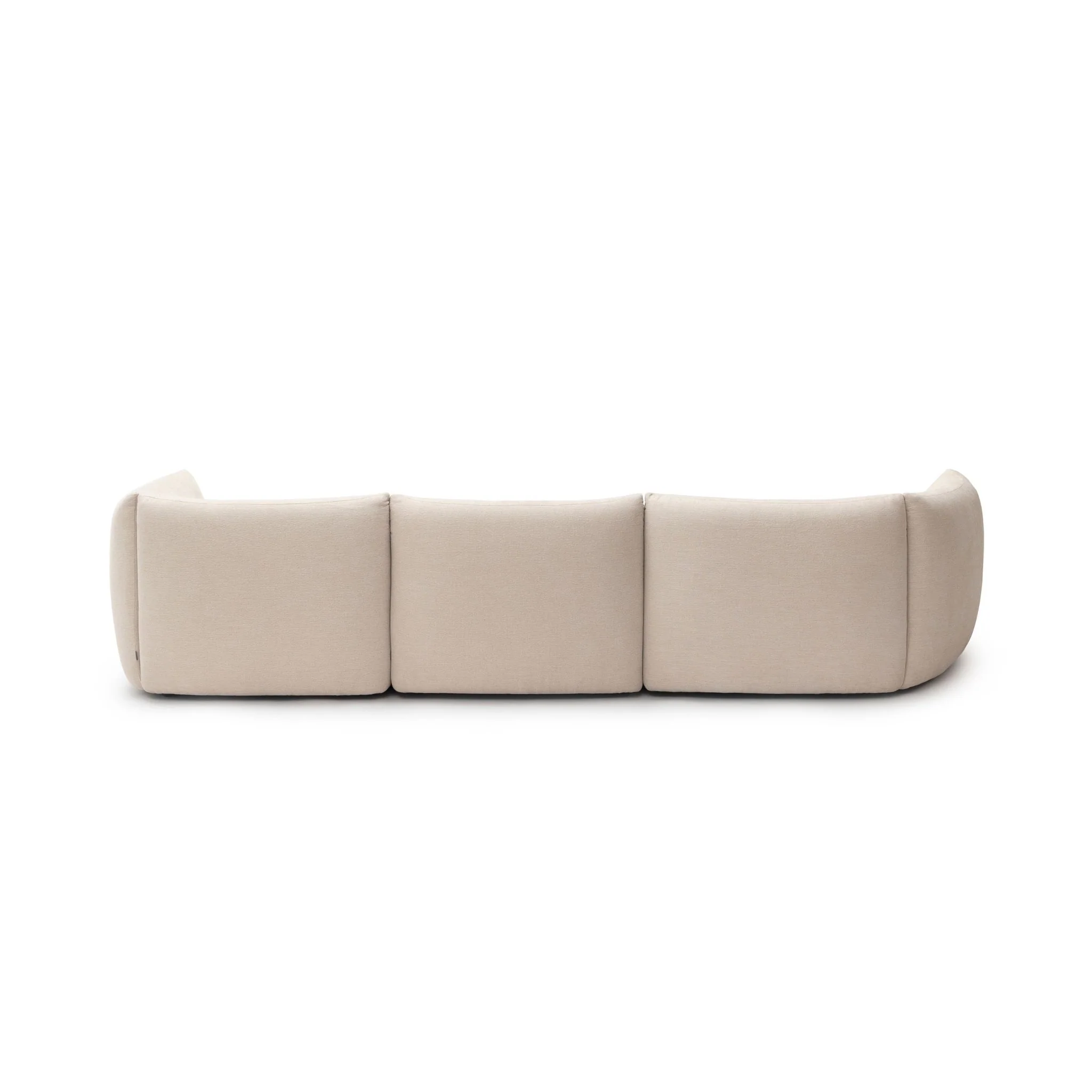 Slipper Corner Sofa - Bleached Sand - Image 12