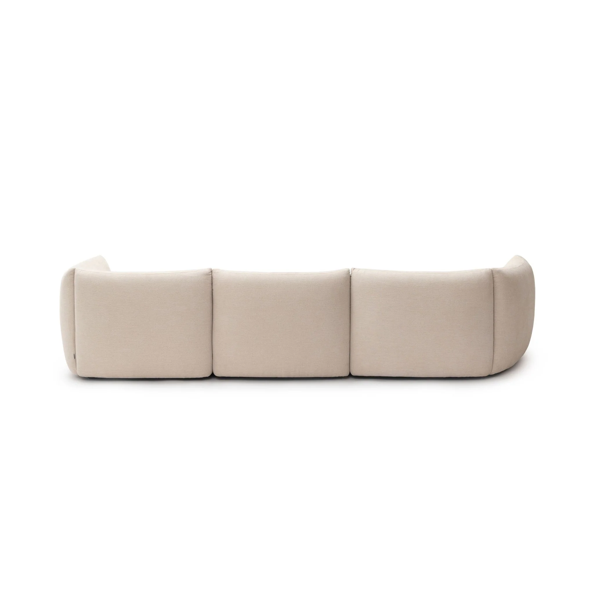 Slipper Corner Sofa - Bleached Sand - Image 4