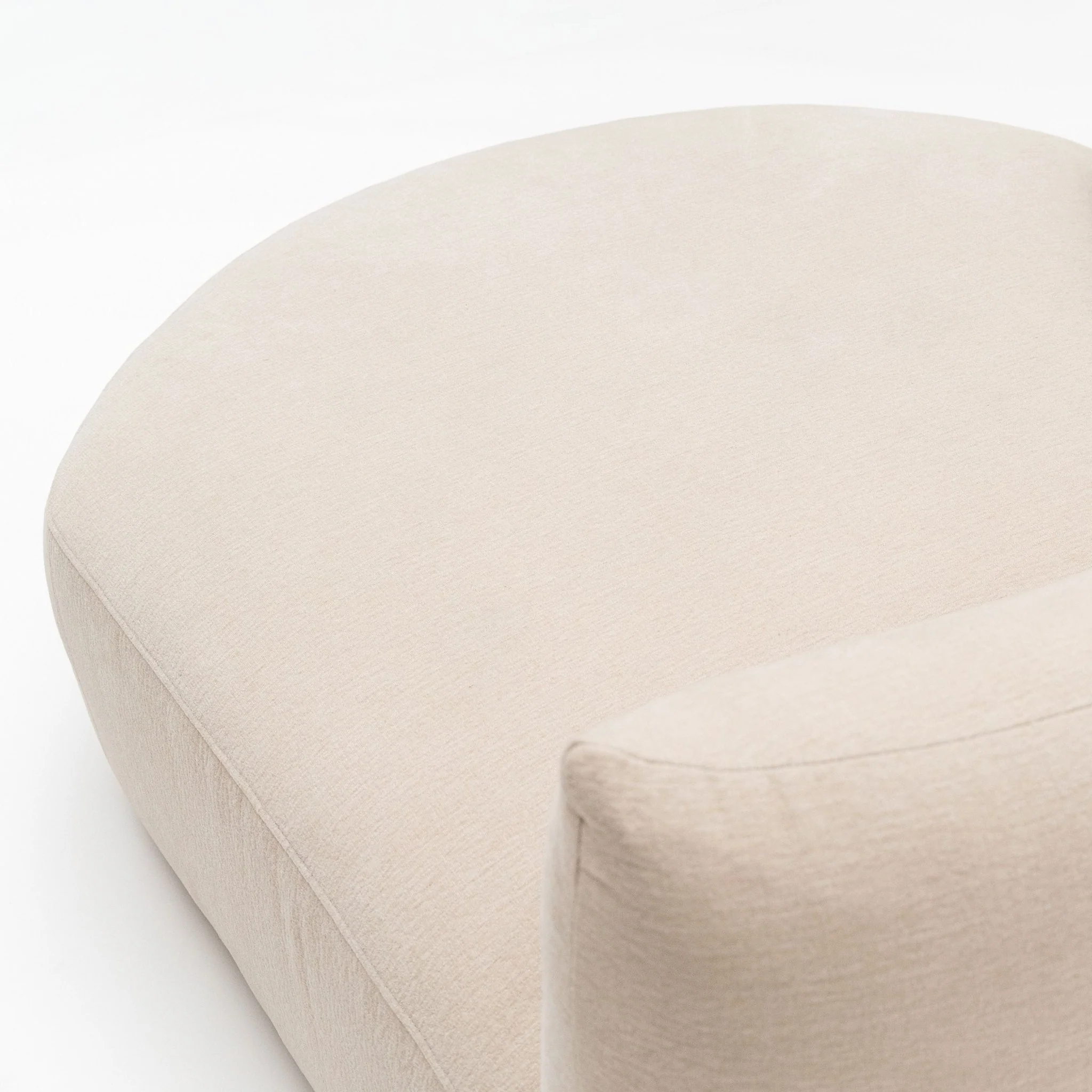 Slipper Left Chaise - Bleached Sand - Image 6