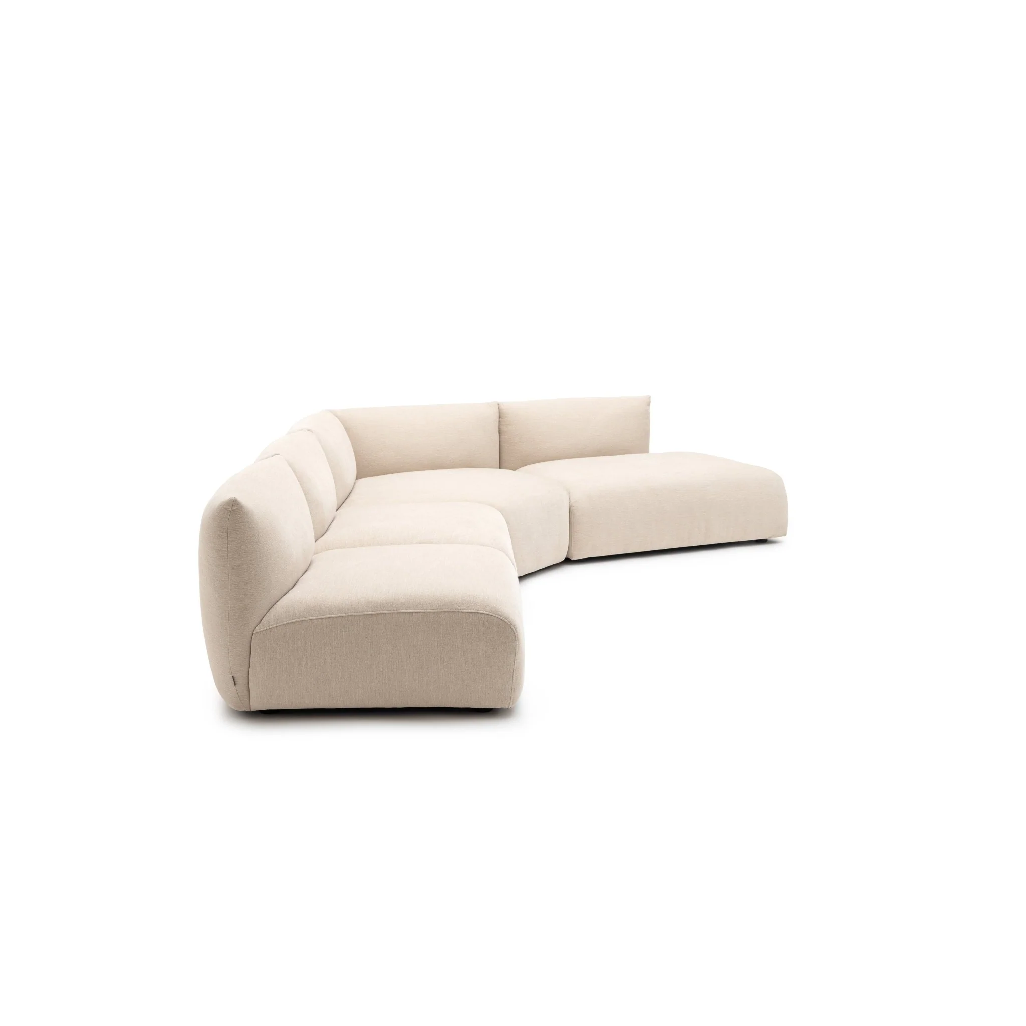 Slipper Corner V1 Sofa - Bleached Sand - Image 11