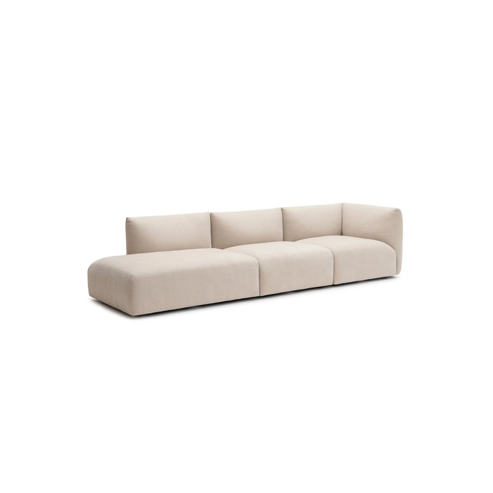 Slipper Large Open Sofa - Bleached Sand - Image 12