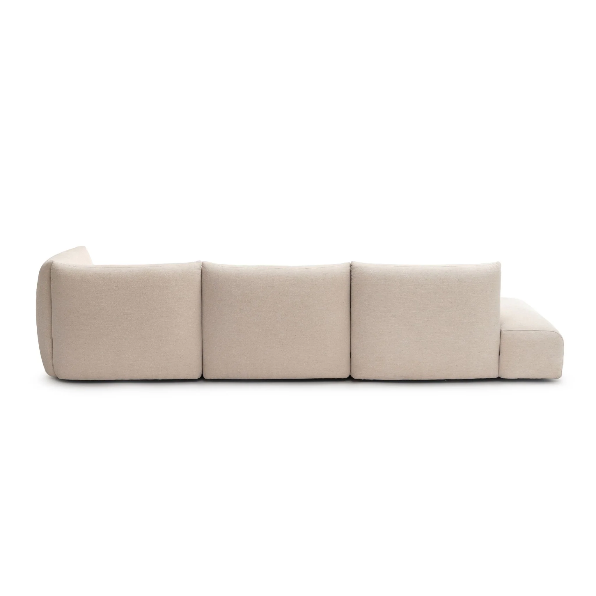 Slipper Large Open Sofa - Bleached Sand - Image 14